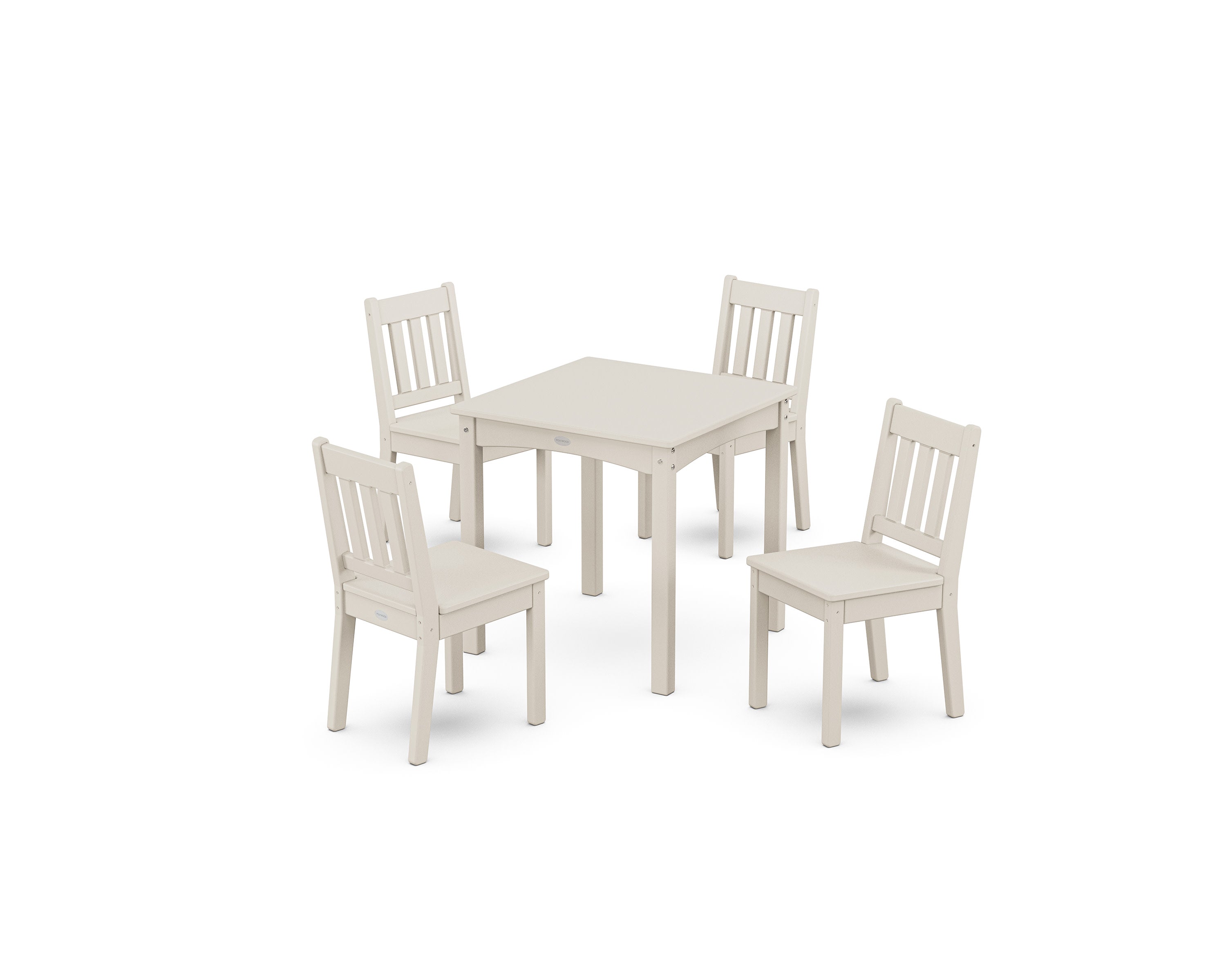 Vineyard Kids 5-Piece Dining Set in Sand