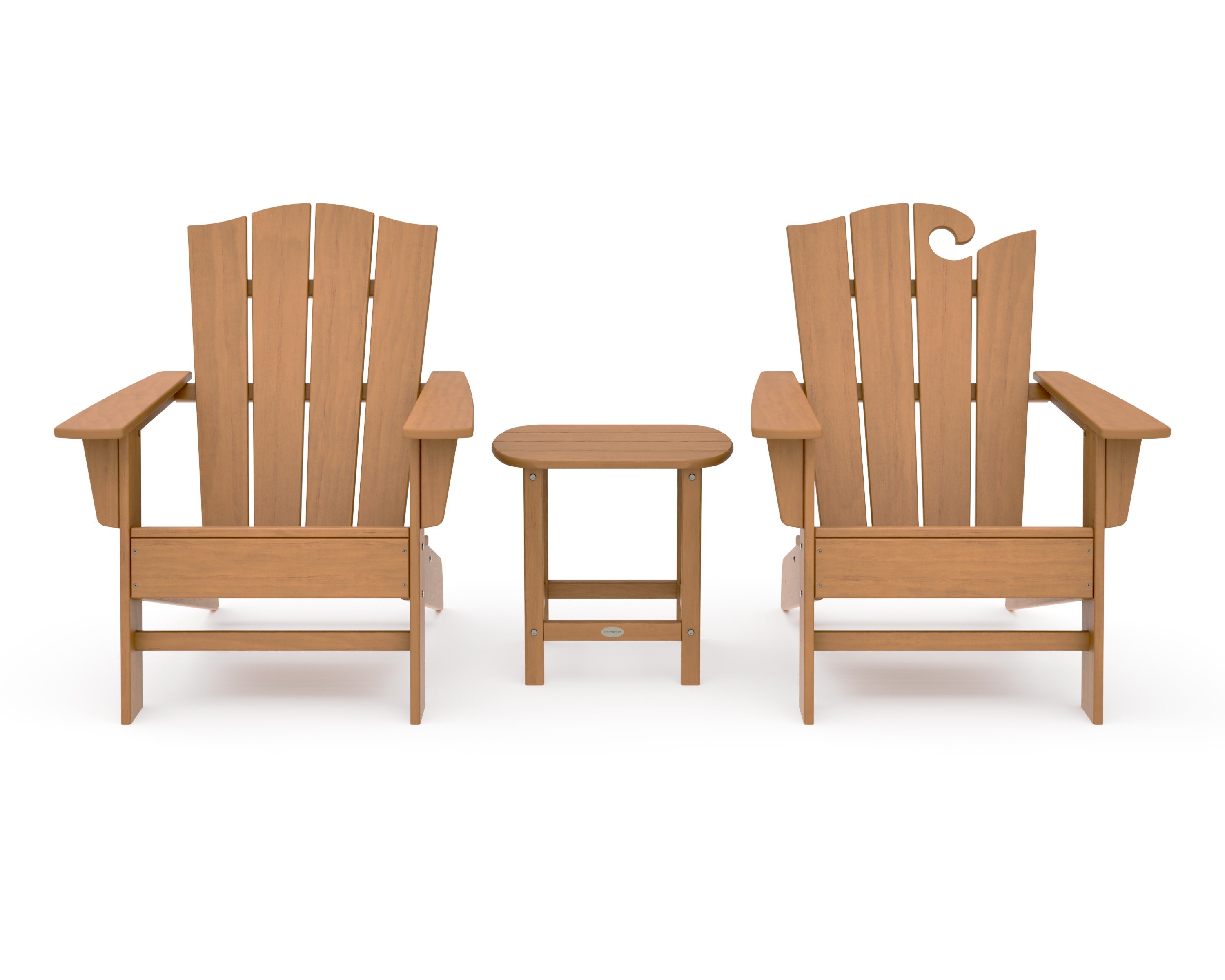 Wave Collection 3-Piece Set in Natural