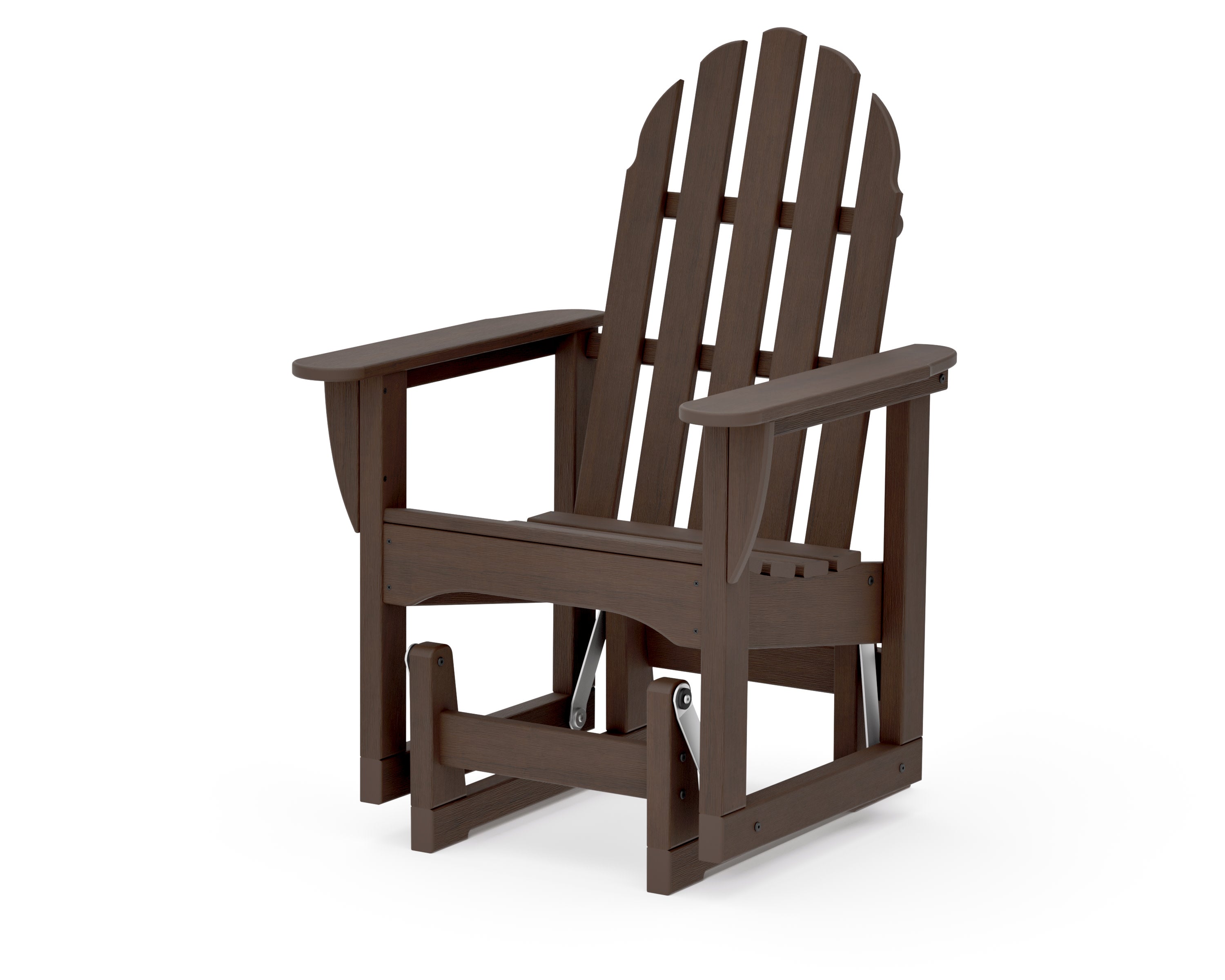 Classic Adirondack Glider Chair in Kona