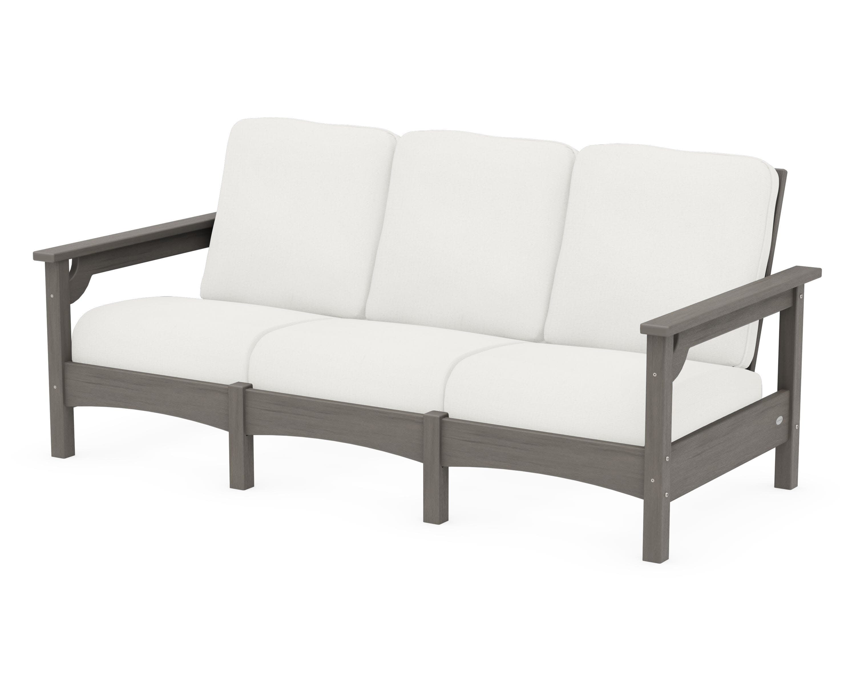 Club Sofa in Driftwood / Natural Linen