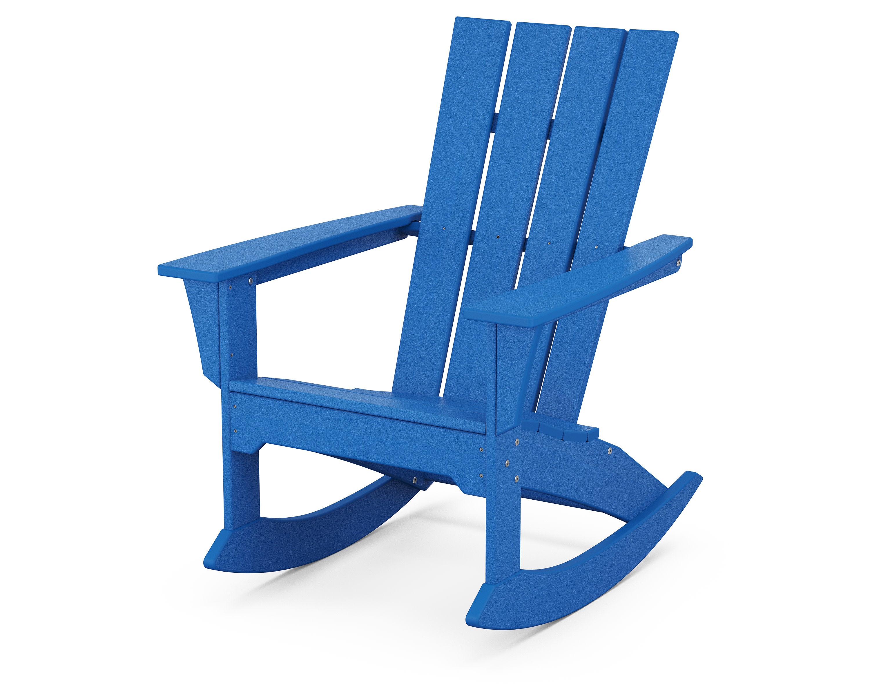 Quattro Adirondack Rocking Chair in Pacific Blue