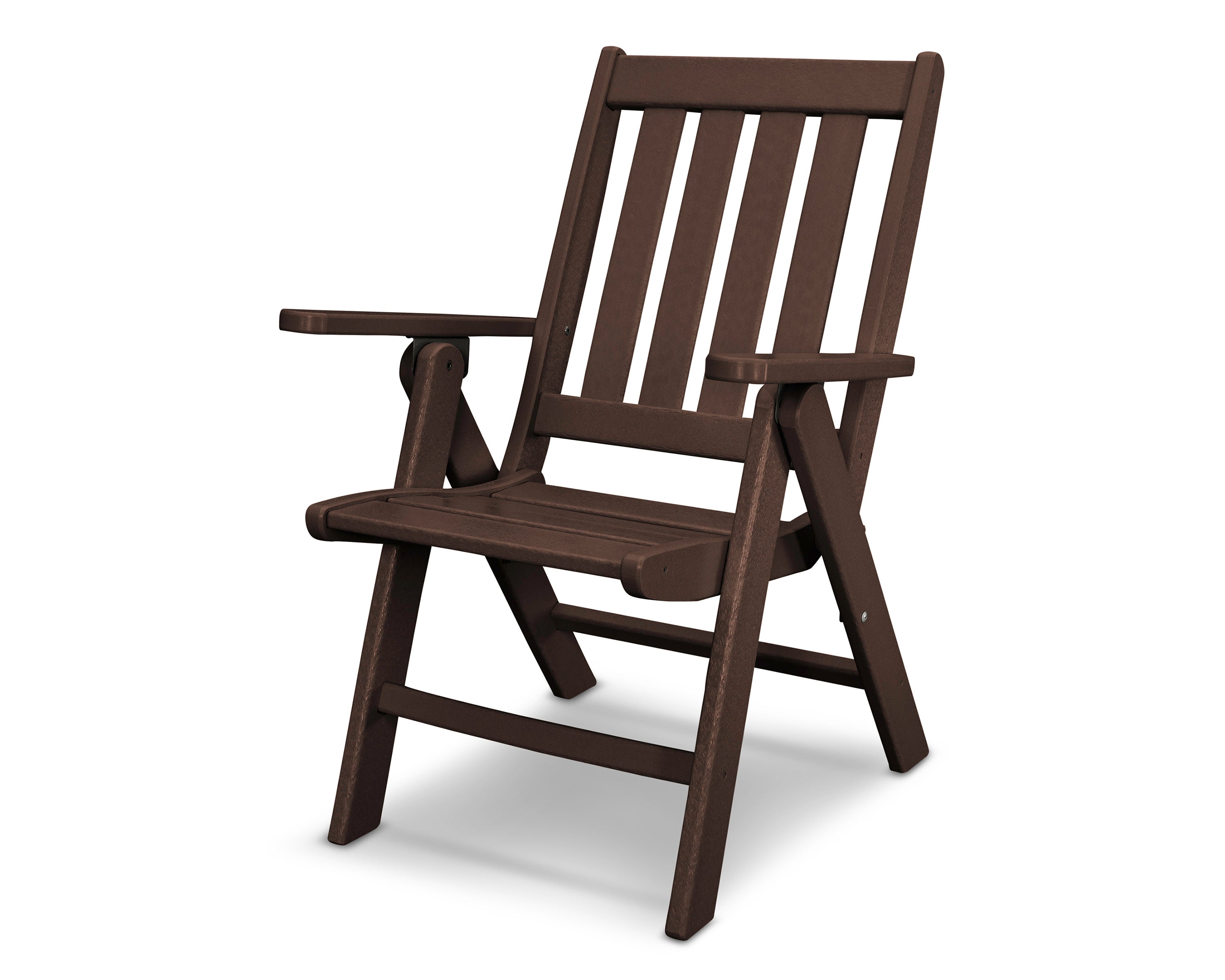 Vineyard Folding Dining Chair in Mahogany
