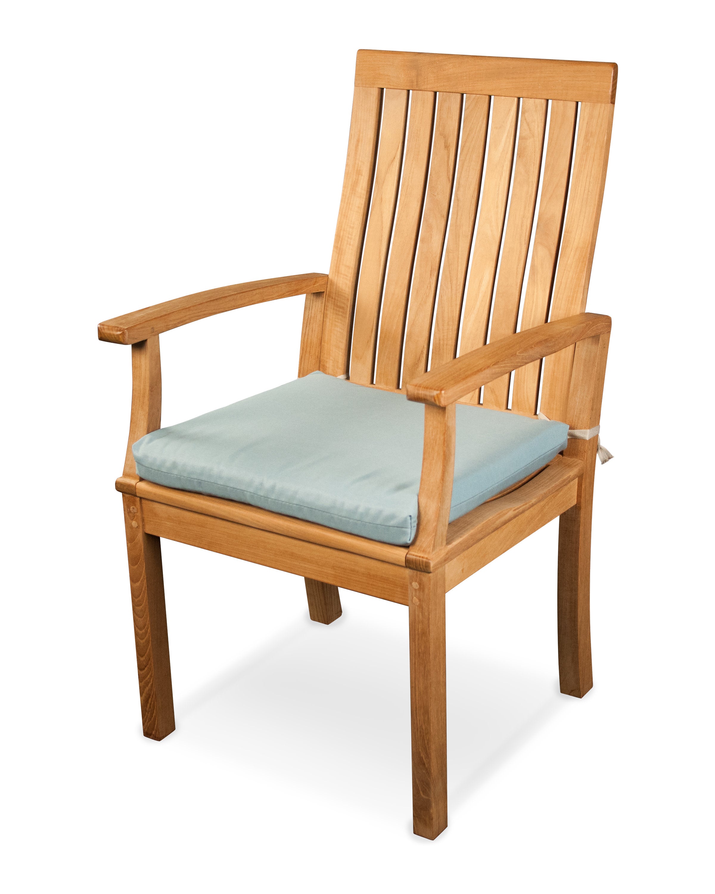 Ateeva 21" x 19" Outdoor Seat Cushion by POLYWOOD in Spa