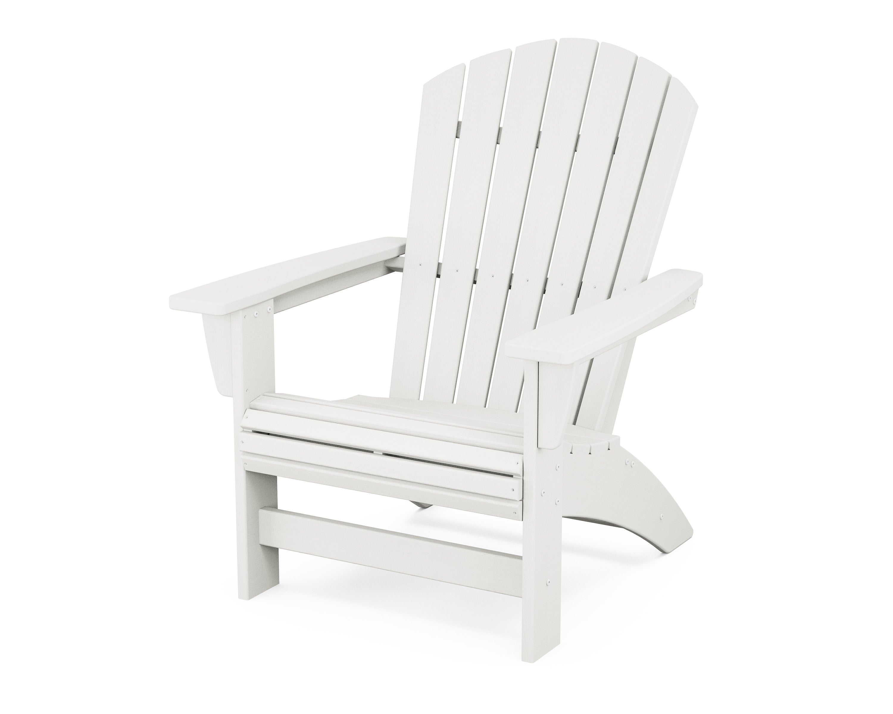 Nautical Grand Adirondack Chair in Vintage White