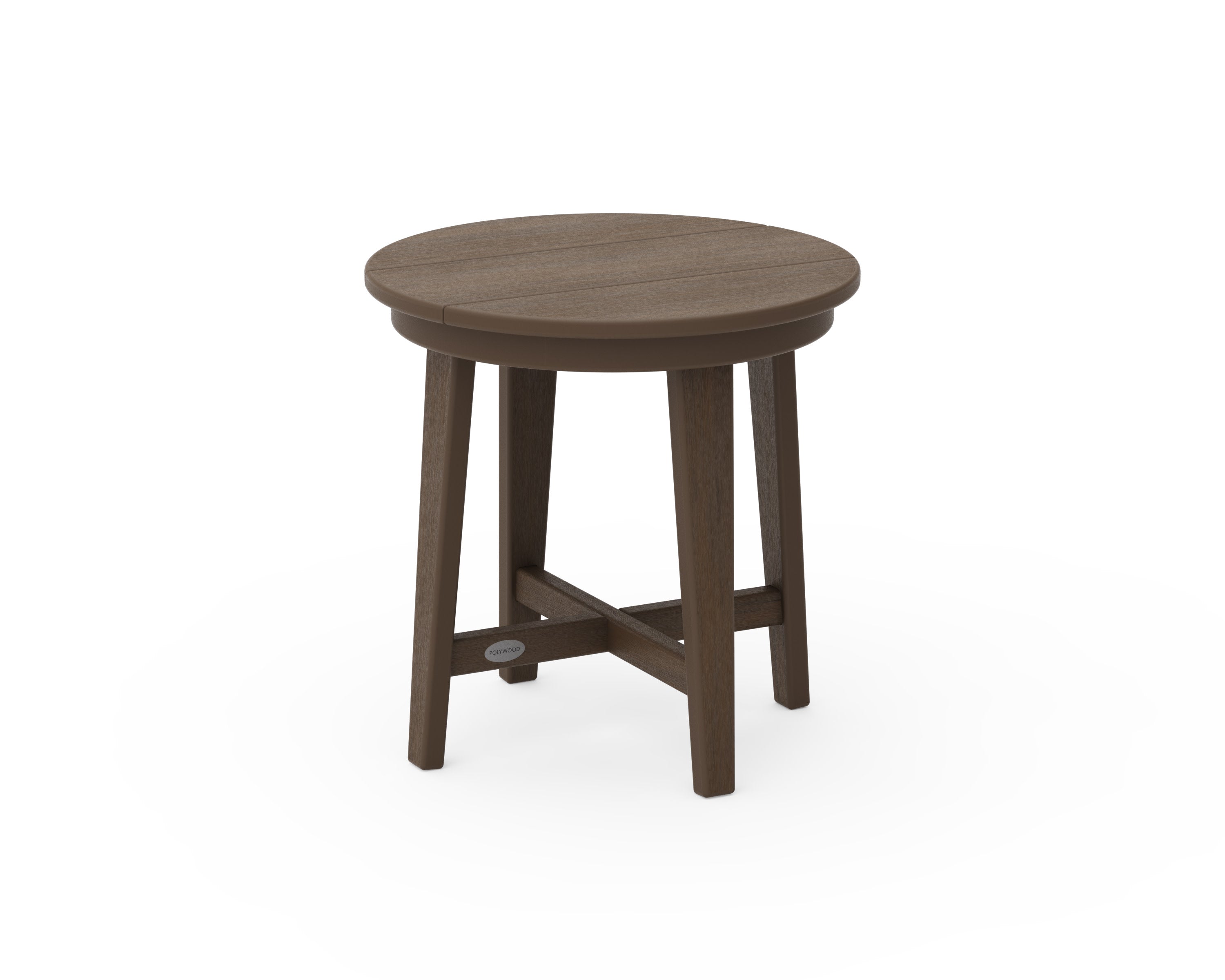 Newport 19" Round End Table in Kona