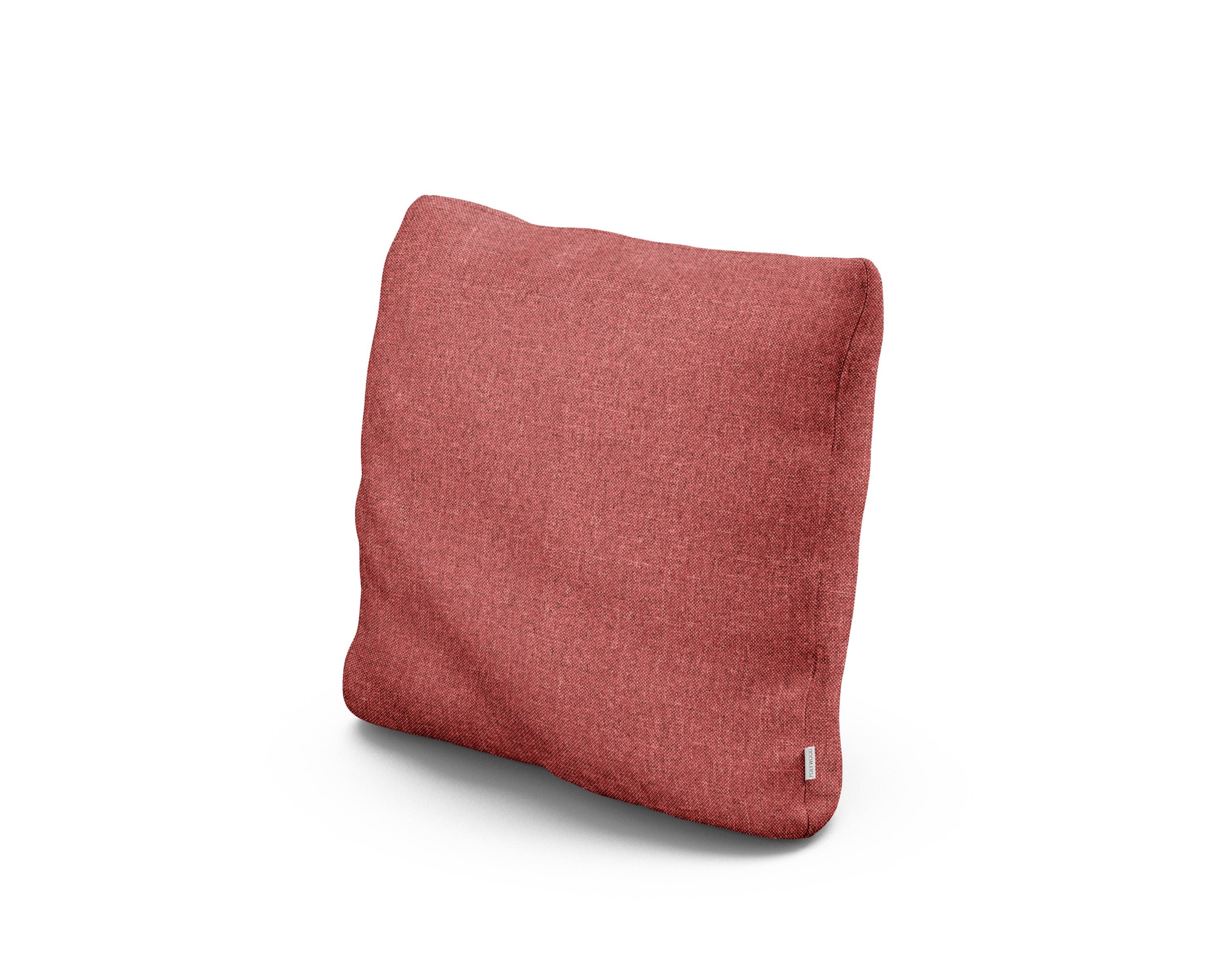 16" Outdoor Throw Pillow in Silver Garnet