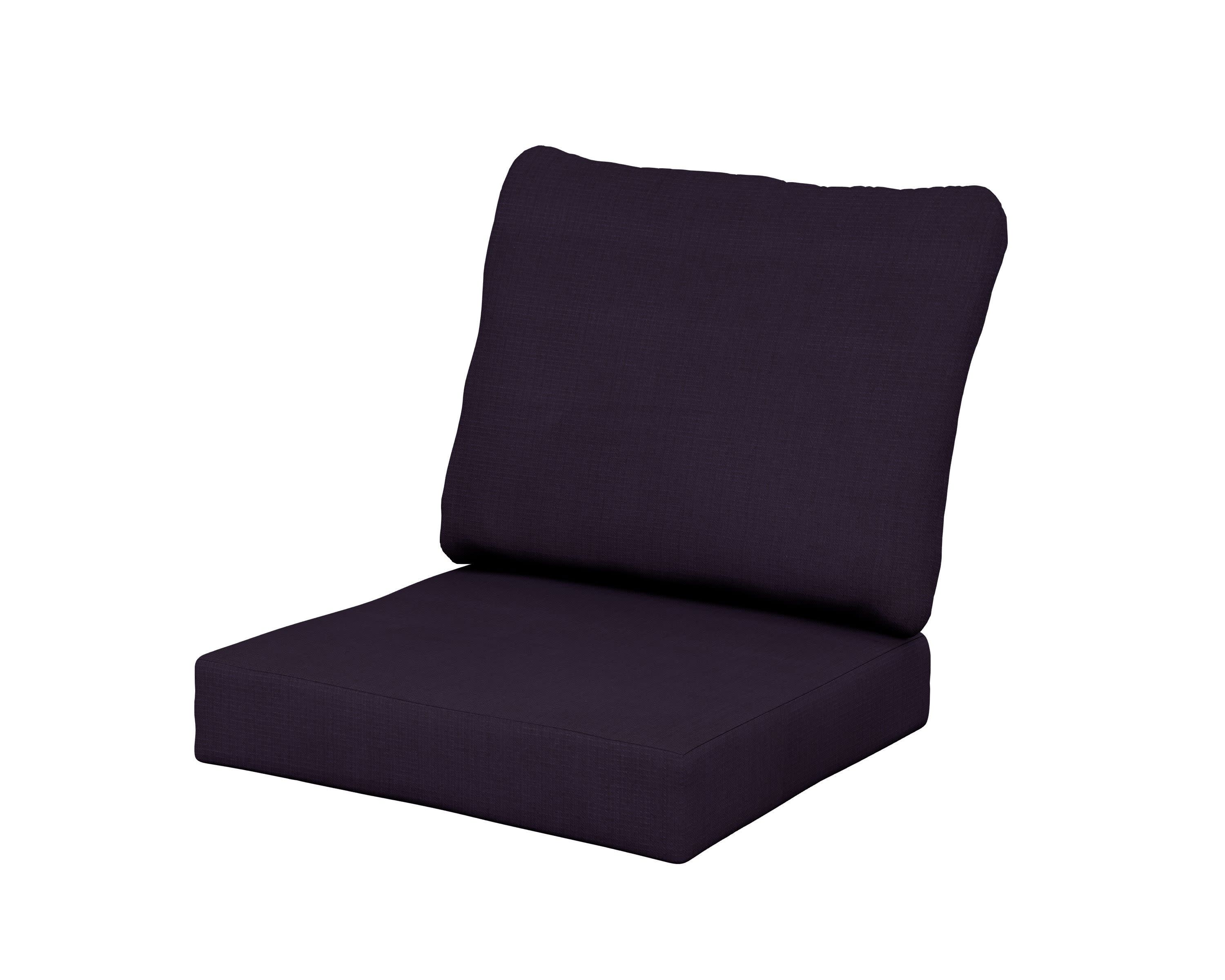 Classics Seat/Back Cushion Set in Navy Linen
