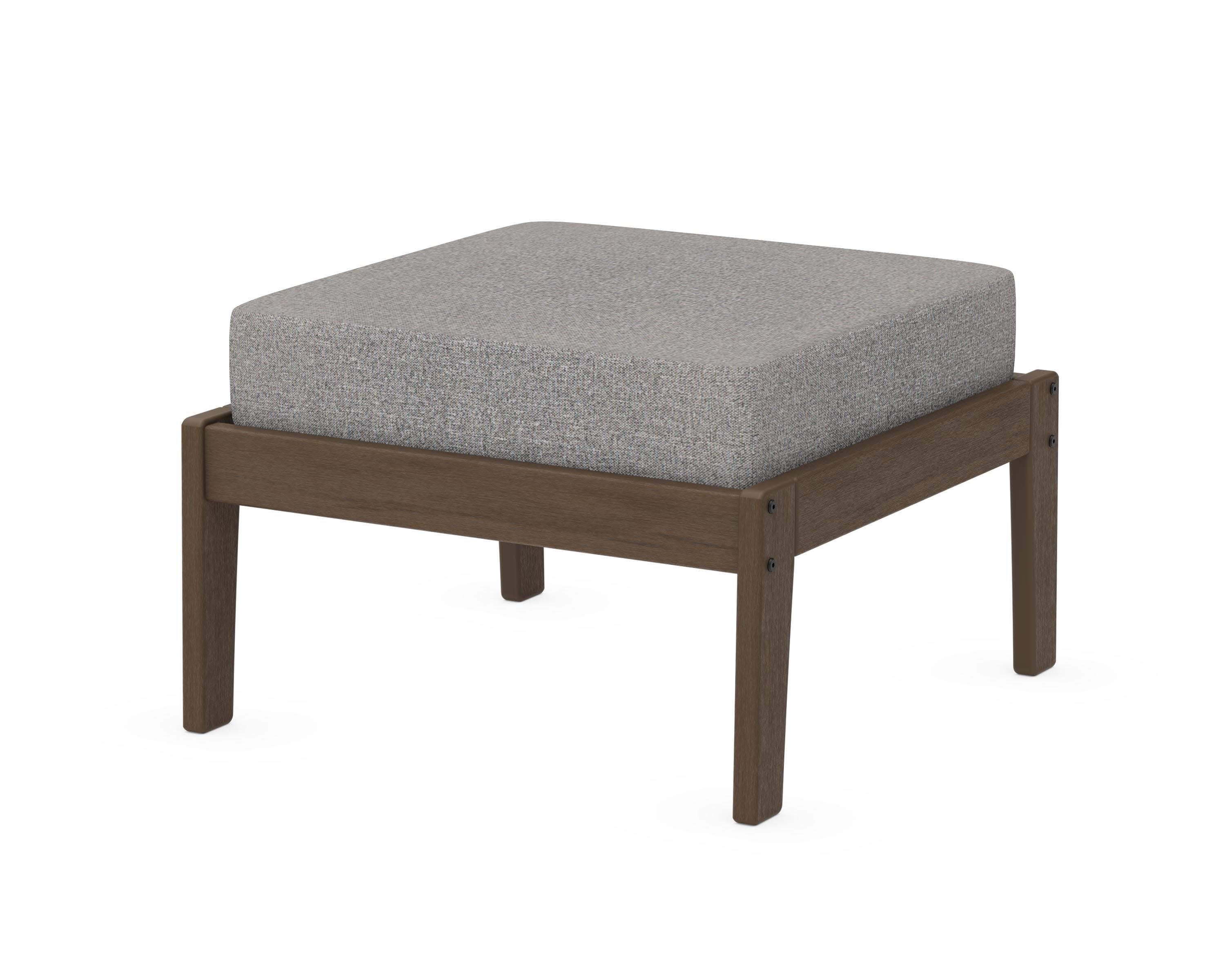 Deep Seating Ottoman in Kona / Grey Mist