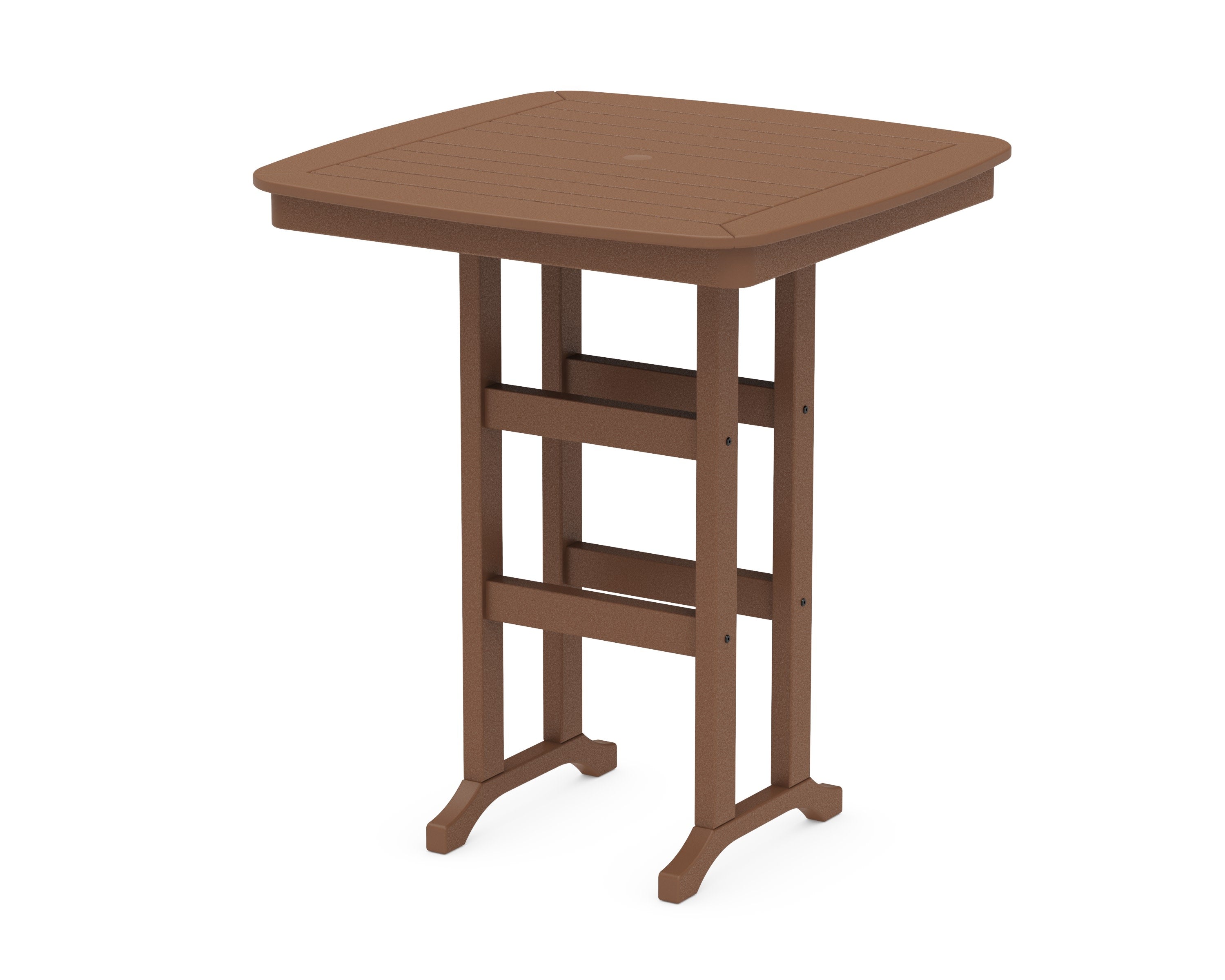Nautical 37" Bar Table in Teak