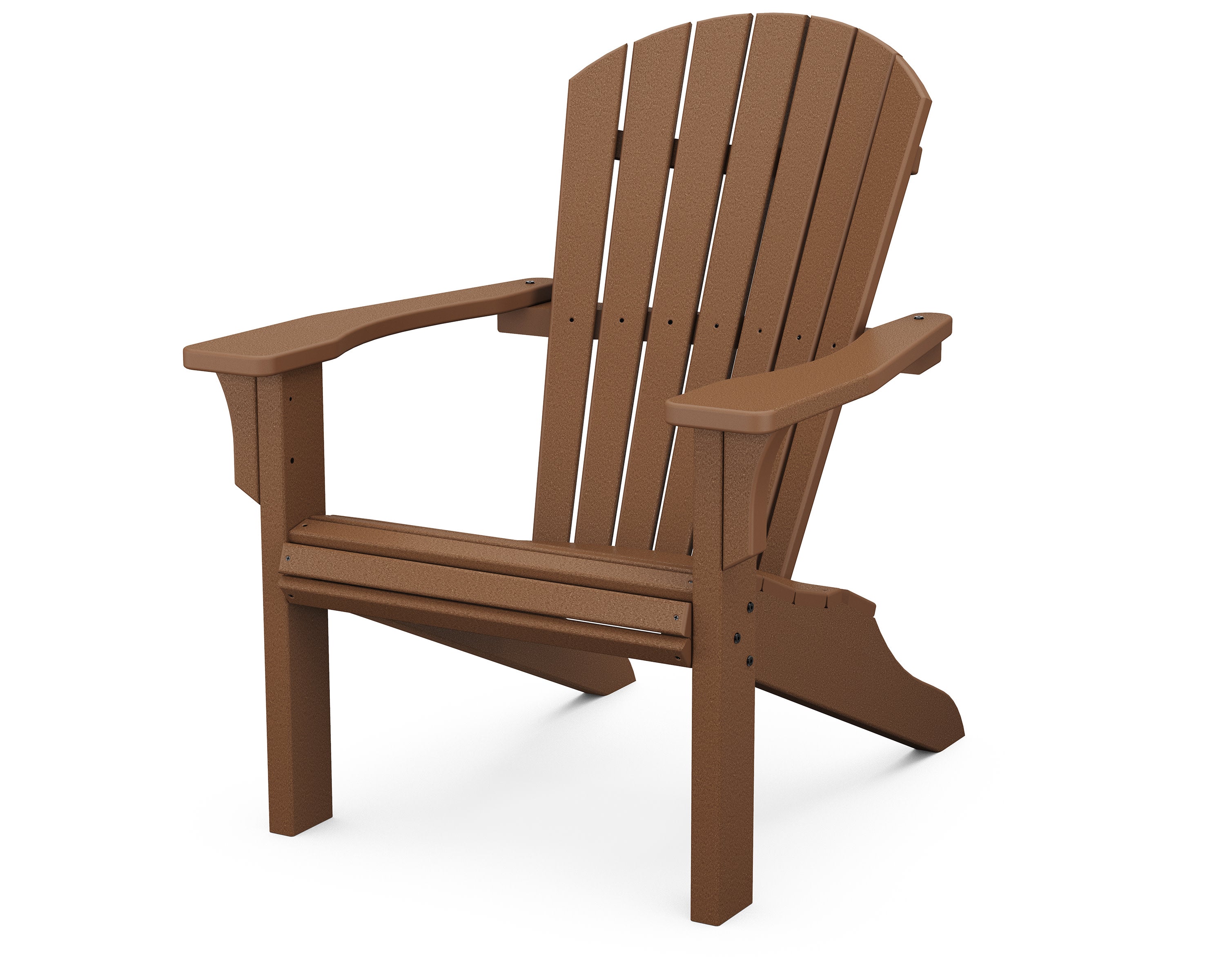 Seashell Adirondack in Teak