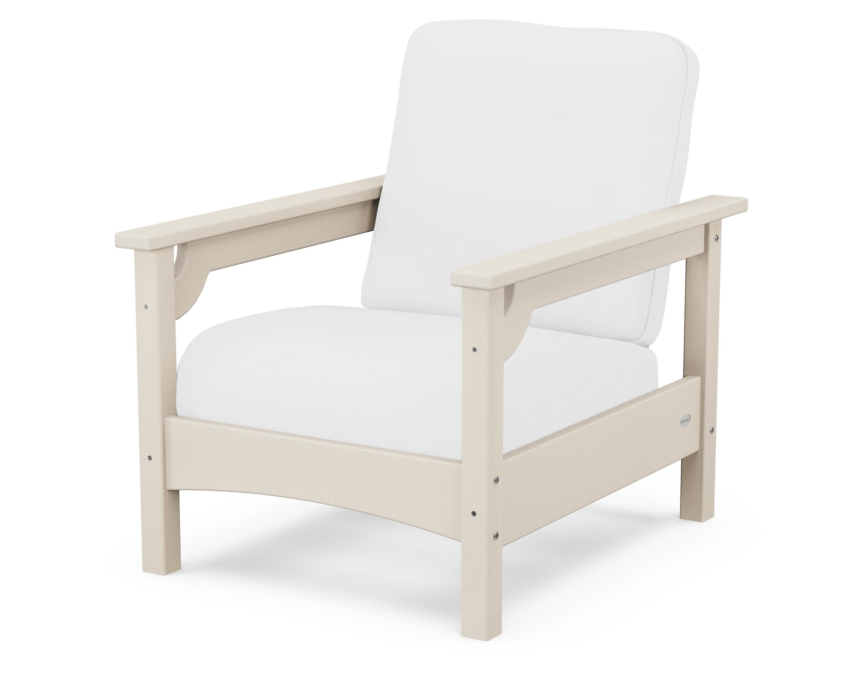 Club Chair in Sand / Natural