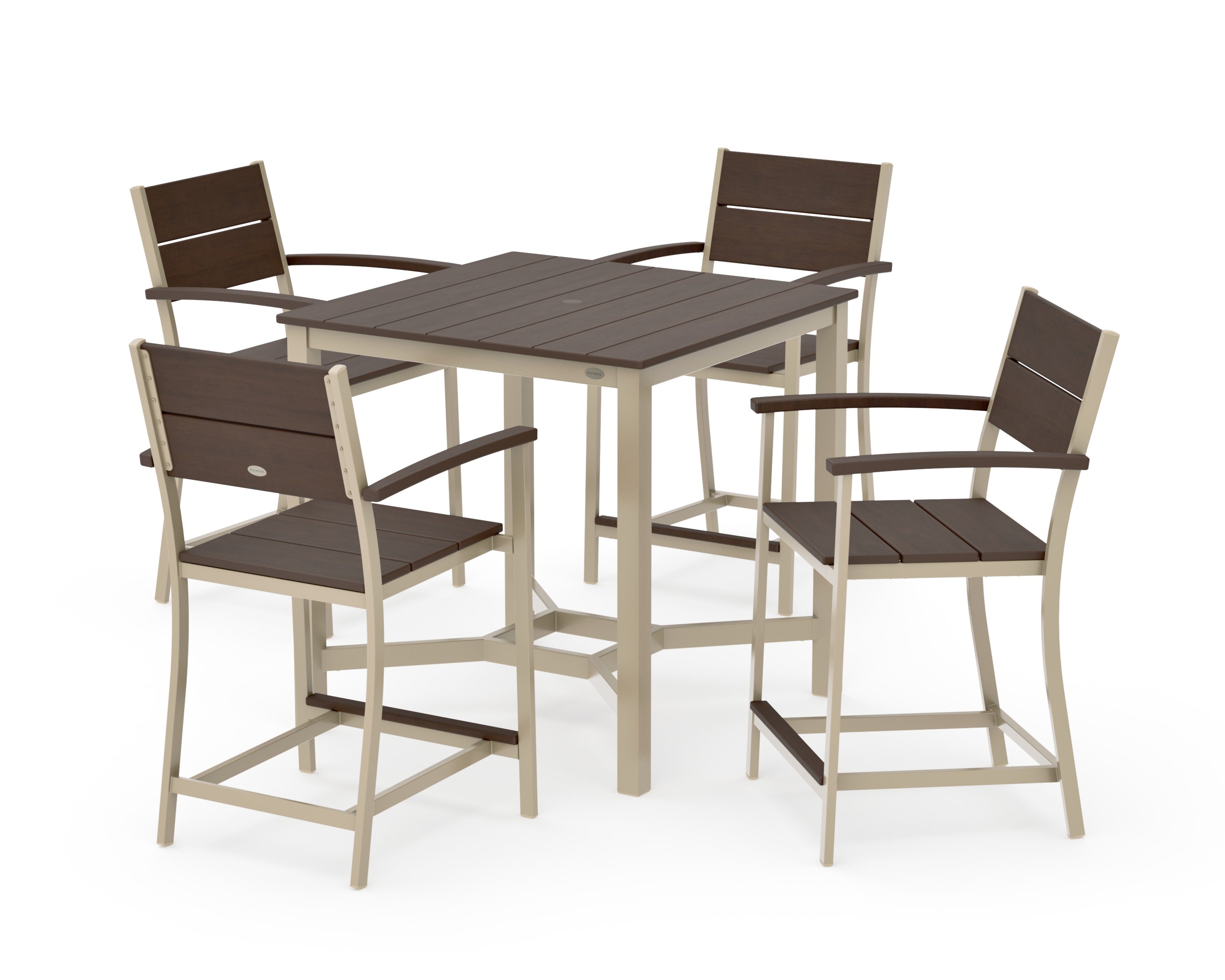 Main Street 5-Piece Counter Set in Sand / Kona