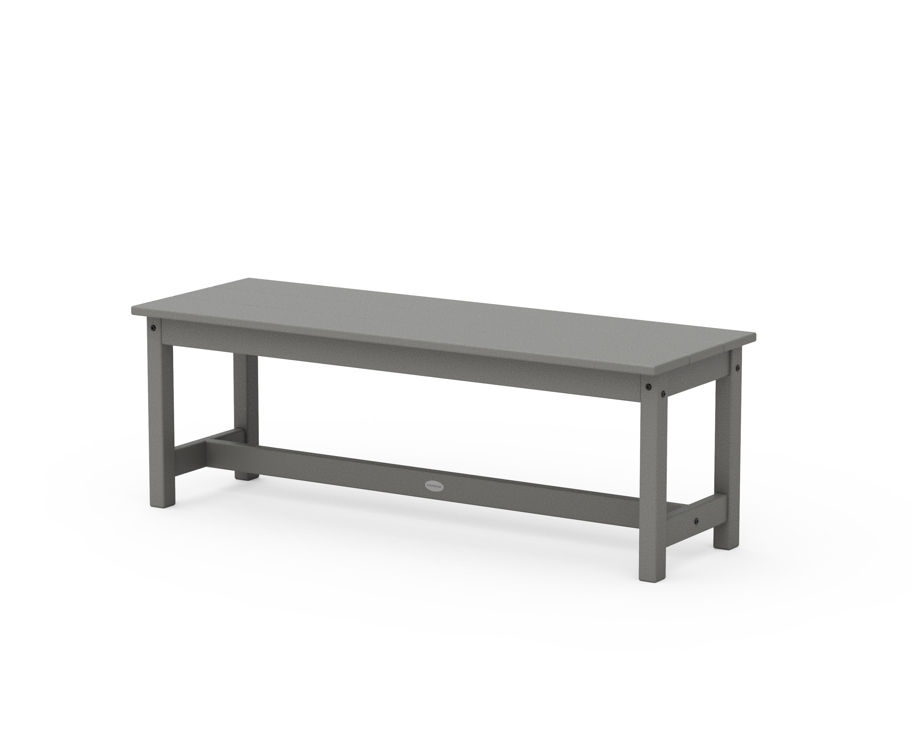 48" Planter Bench in Slate Grey