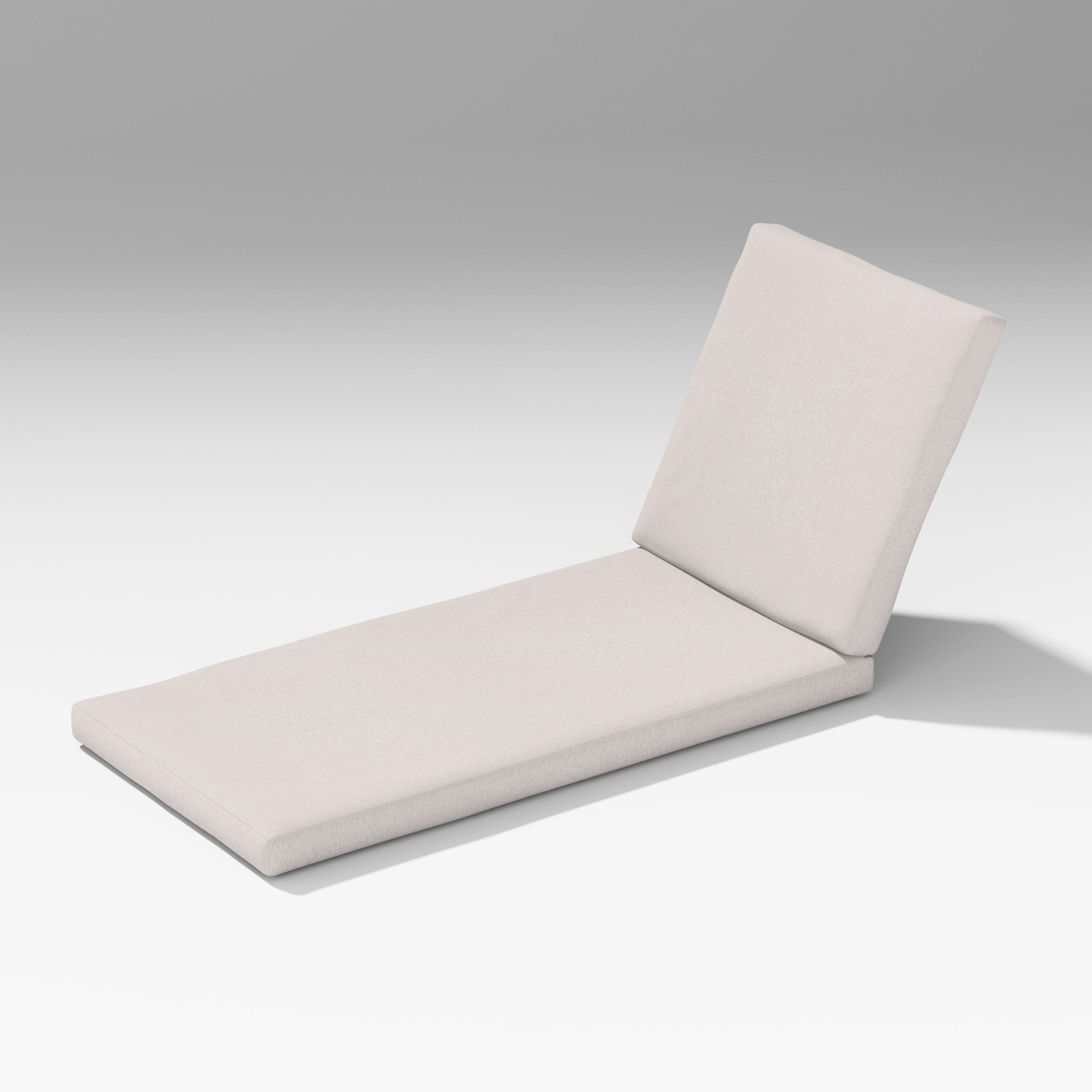 Estate Chaise Lounge Full Cushion in Dune Burlap