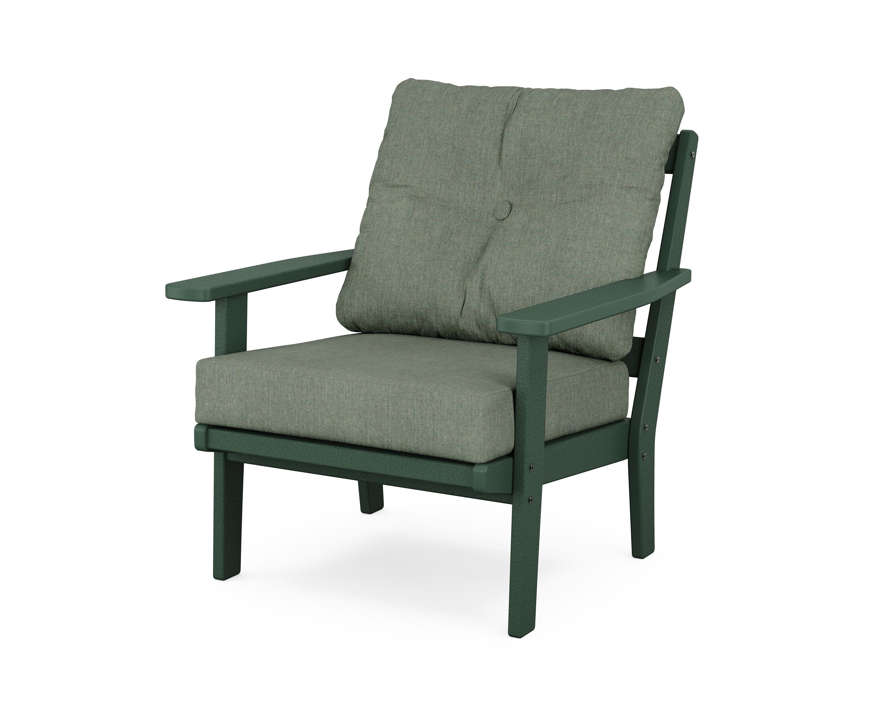 Oxford Deep Seating Chair in Green / Cast Sage