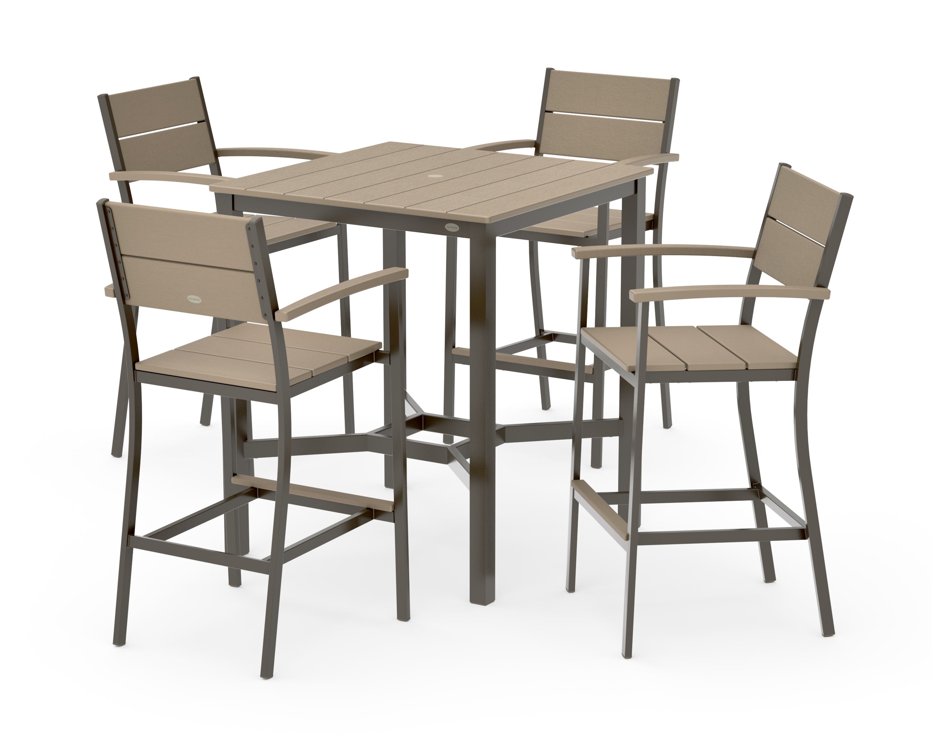 Main Street 5-Piece Bar Set in Bronze / Vintage Sahara