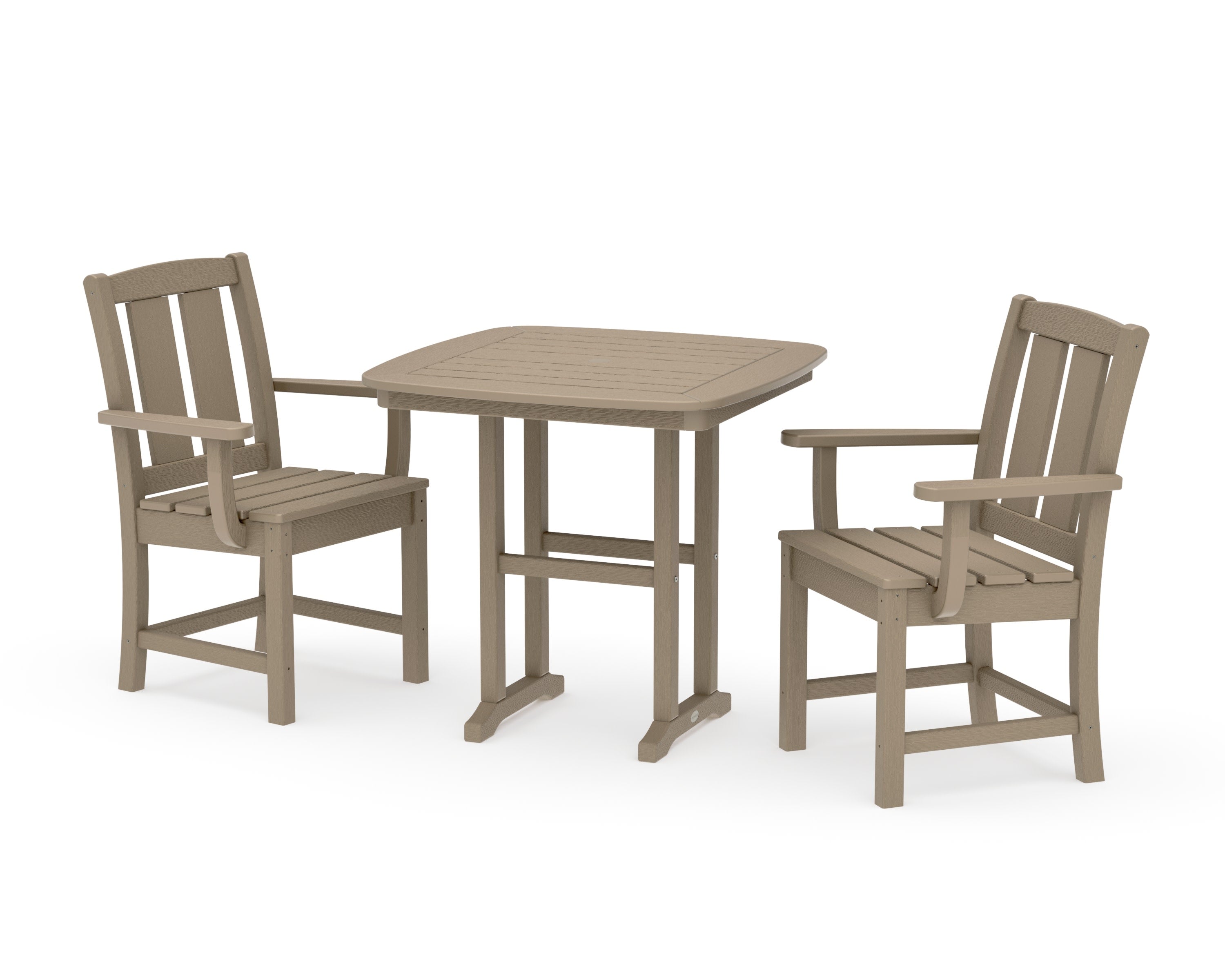 Mission 3-Piece Dining Set in Vintage Sahara