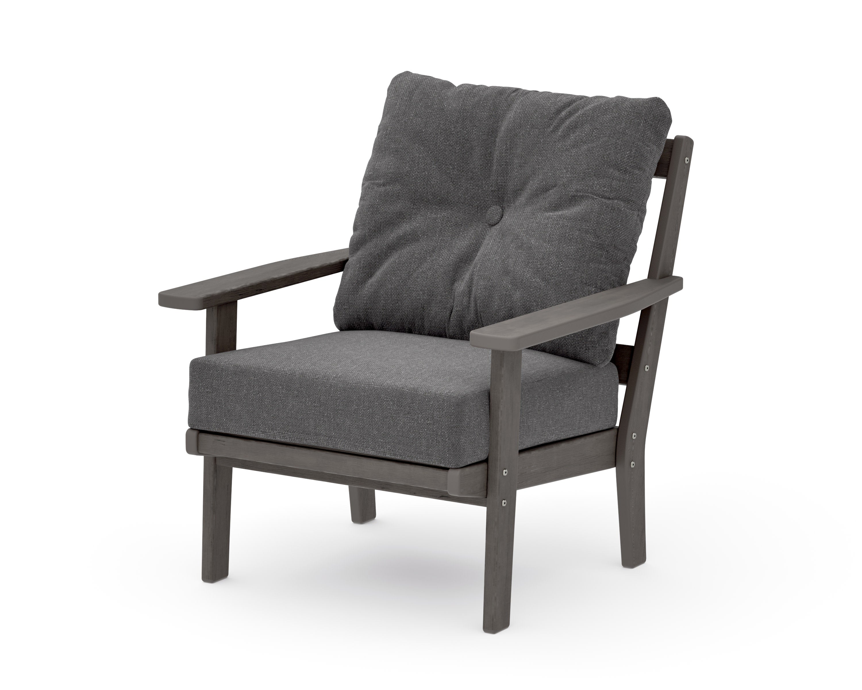 Prairie Deep Seating Chair in Driftwood / Ash Charcoal