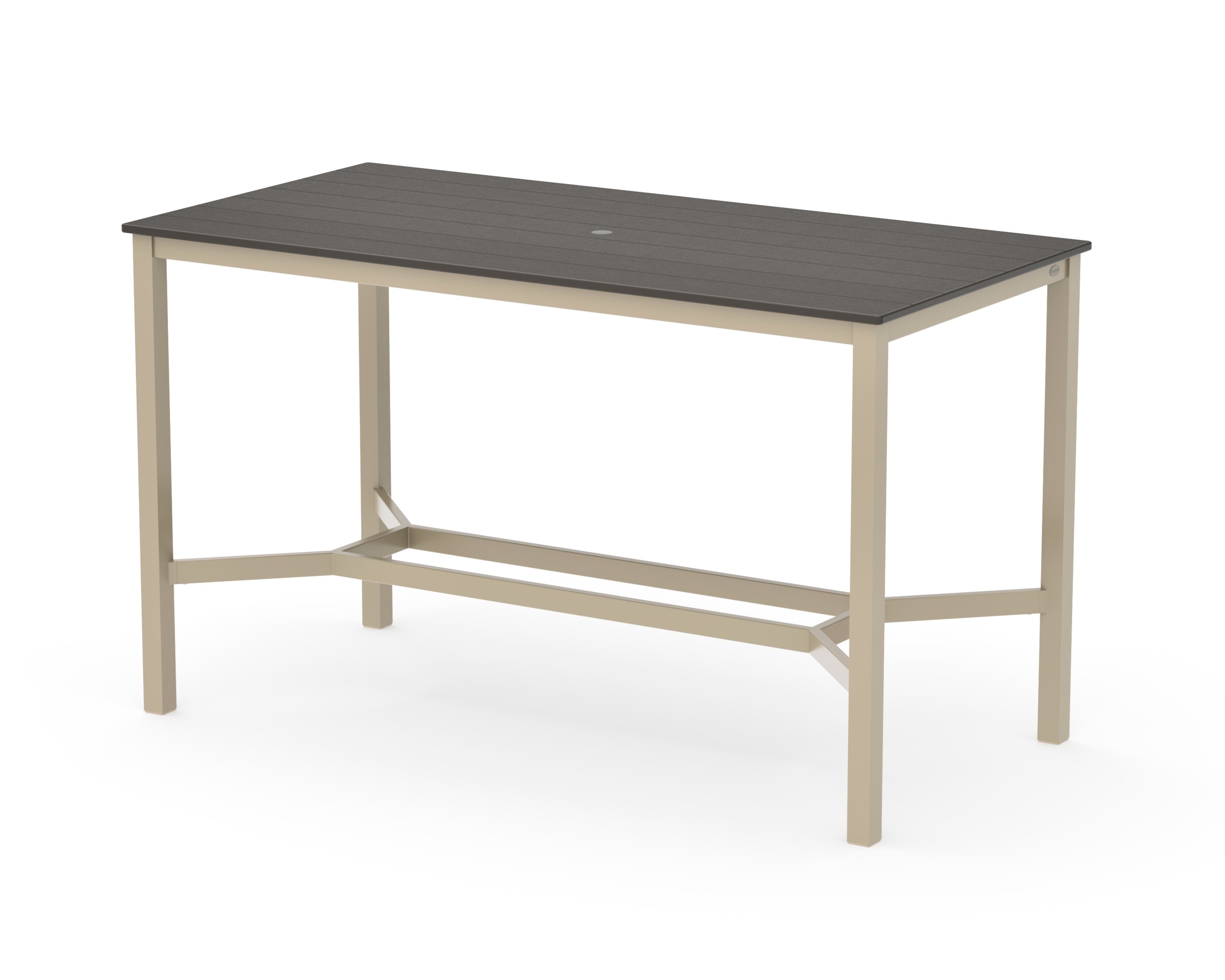 Main Street 36 x 72 Bar Table in Sand / Vintage Coffee