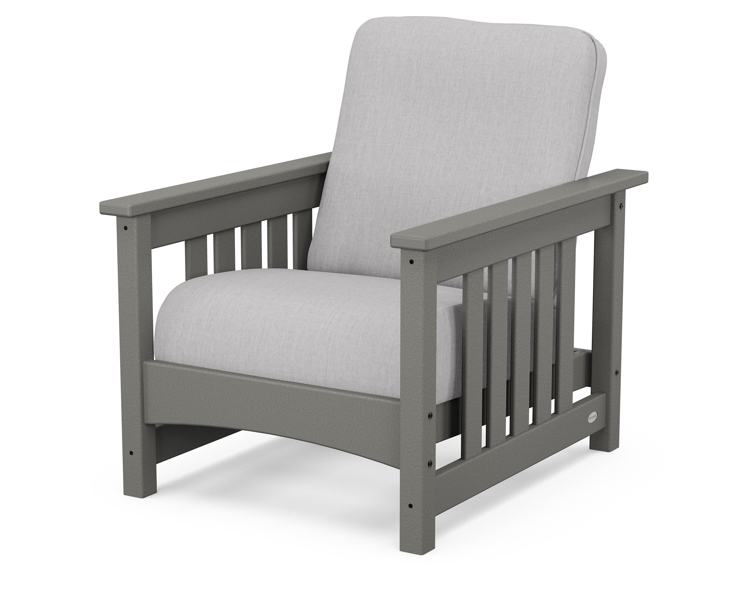 Club Mission Chair in Slate Grey / Granite