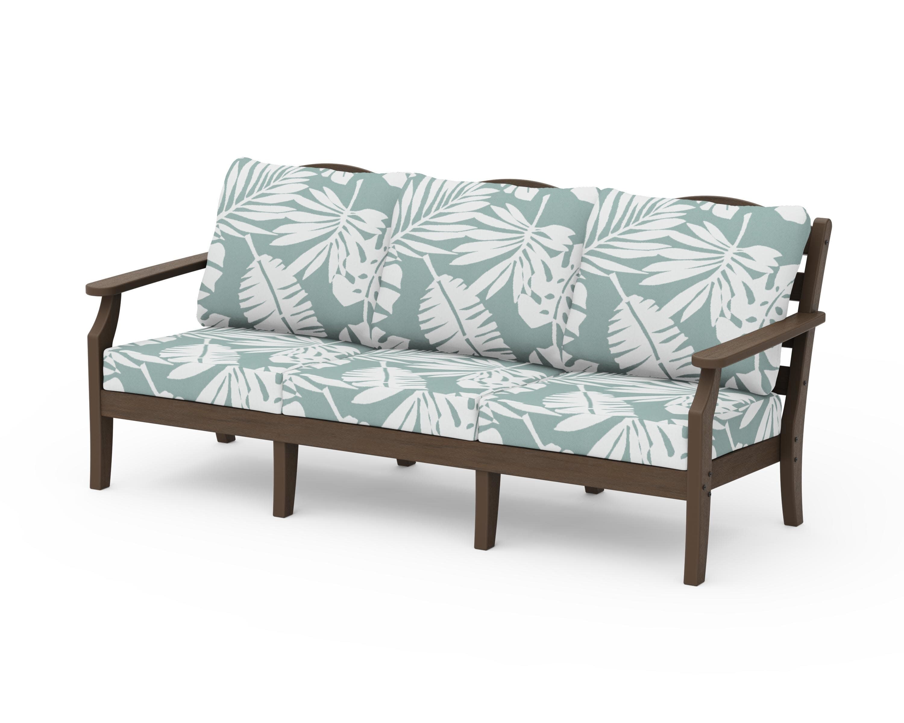 Savannah Deep Seating Sofa in Kona / Leaf Glacier Spa