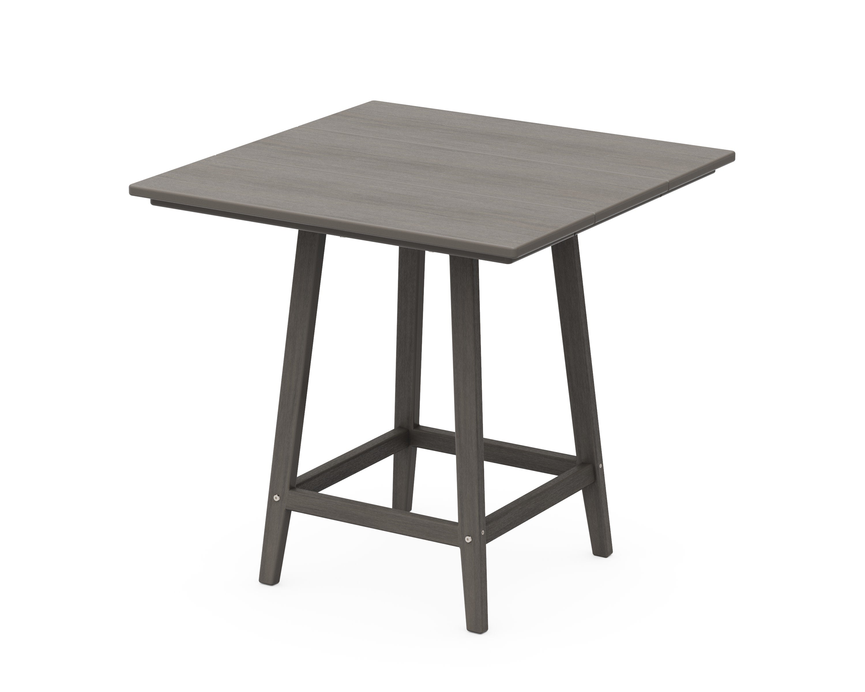 Studio 30" Square Bistro Table in Driftwood