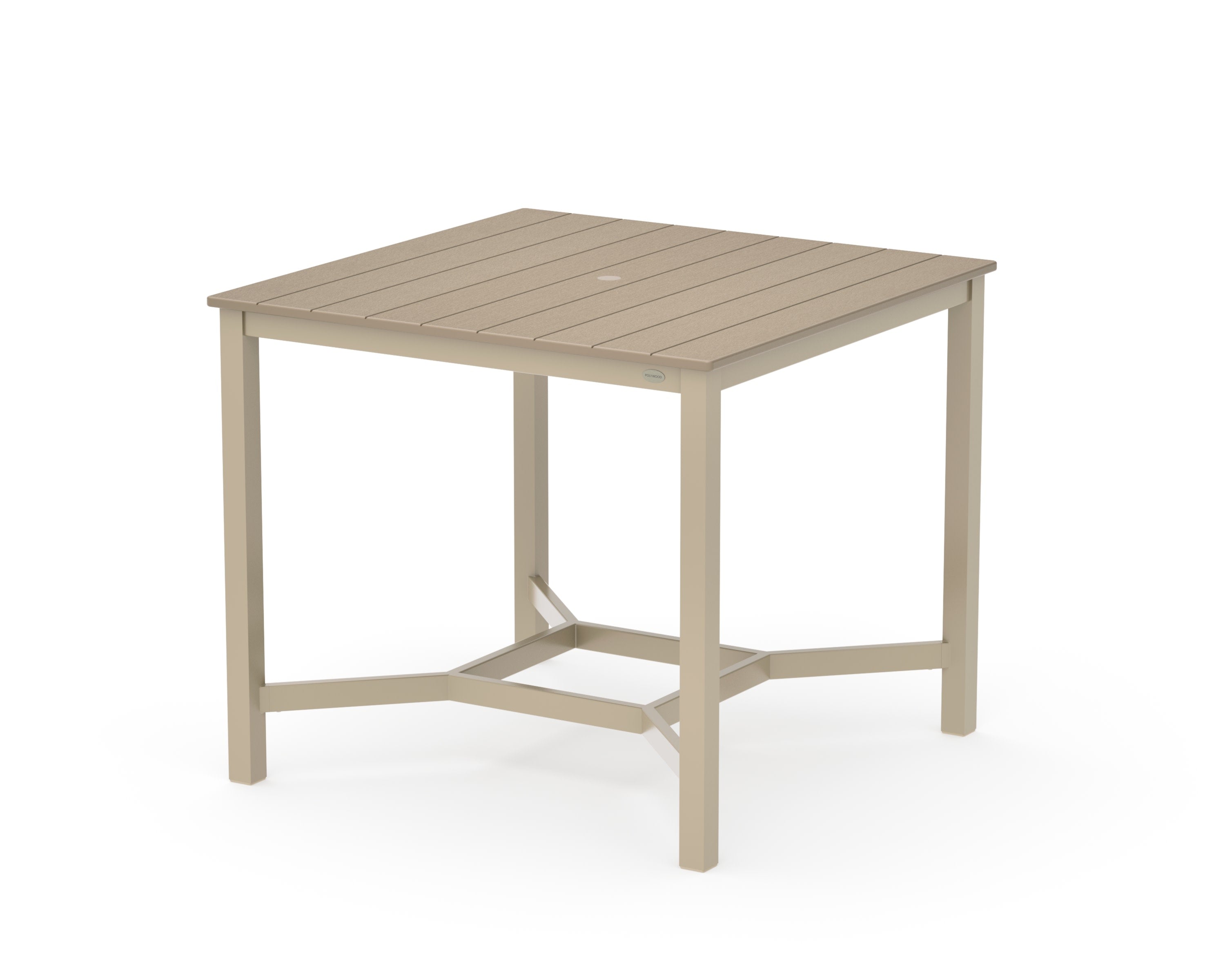 Main Street 42 x 42 Counter Table in Sand / Vintage Sahara