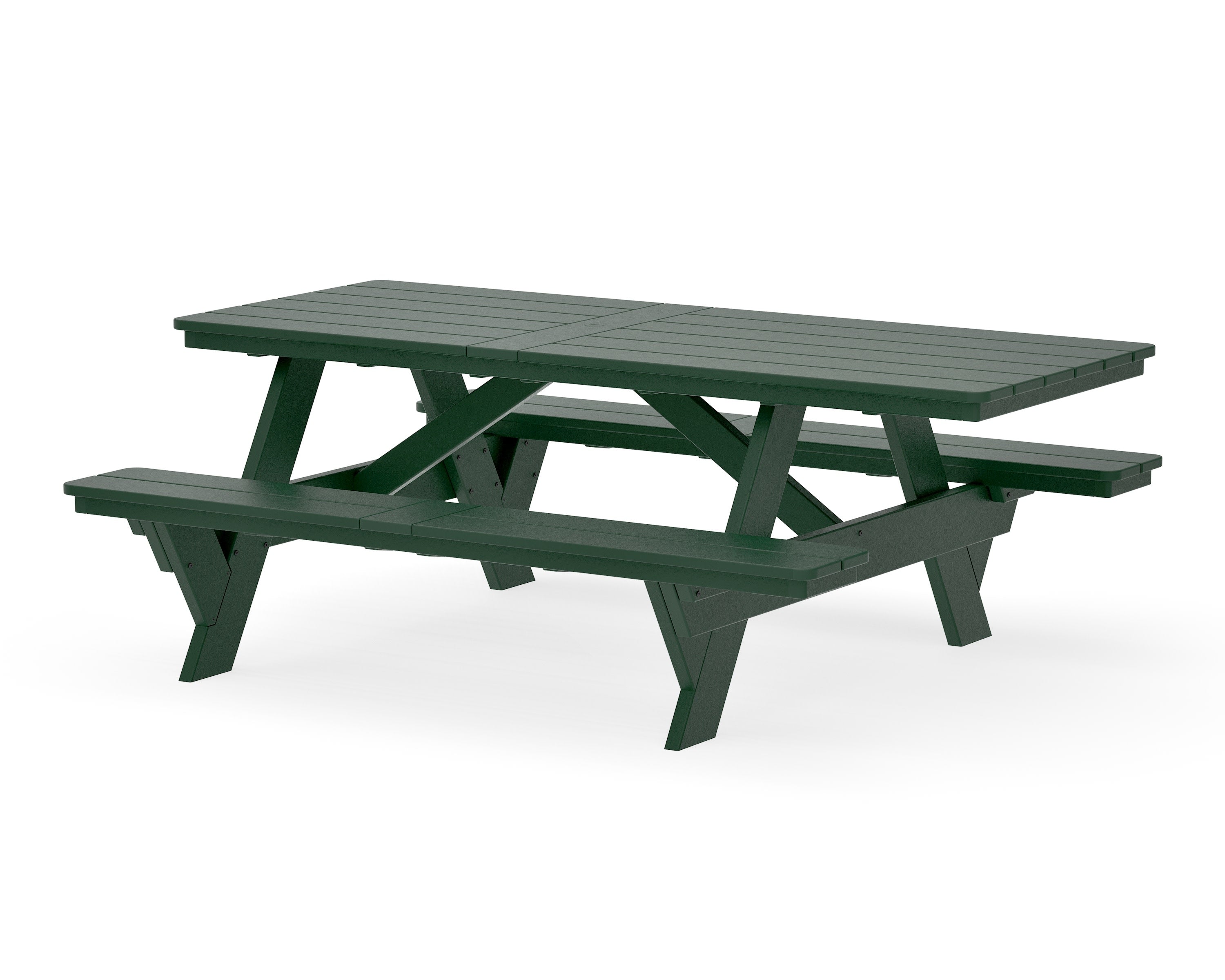 Rockford 85 ADA Picnic Table in Green
