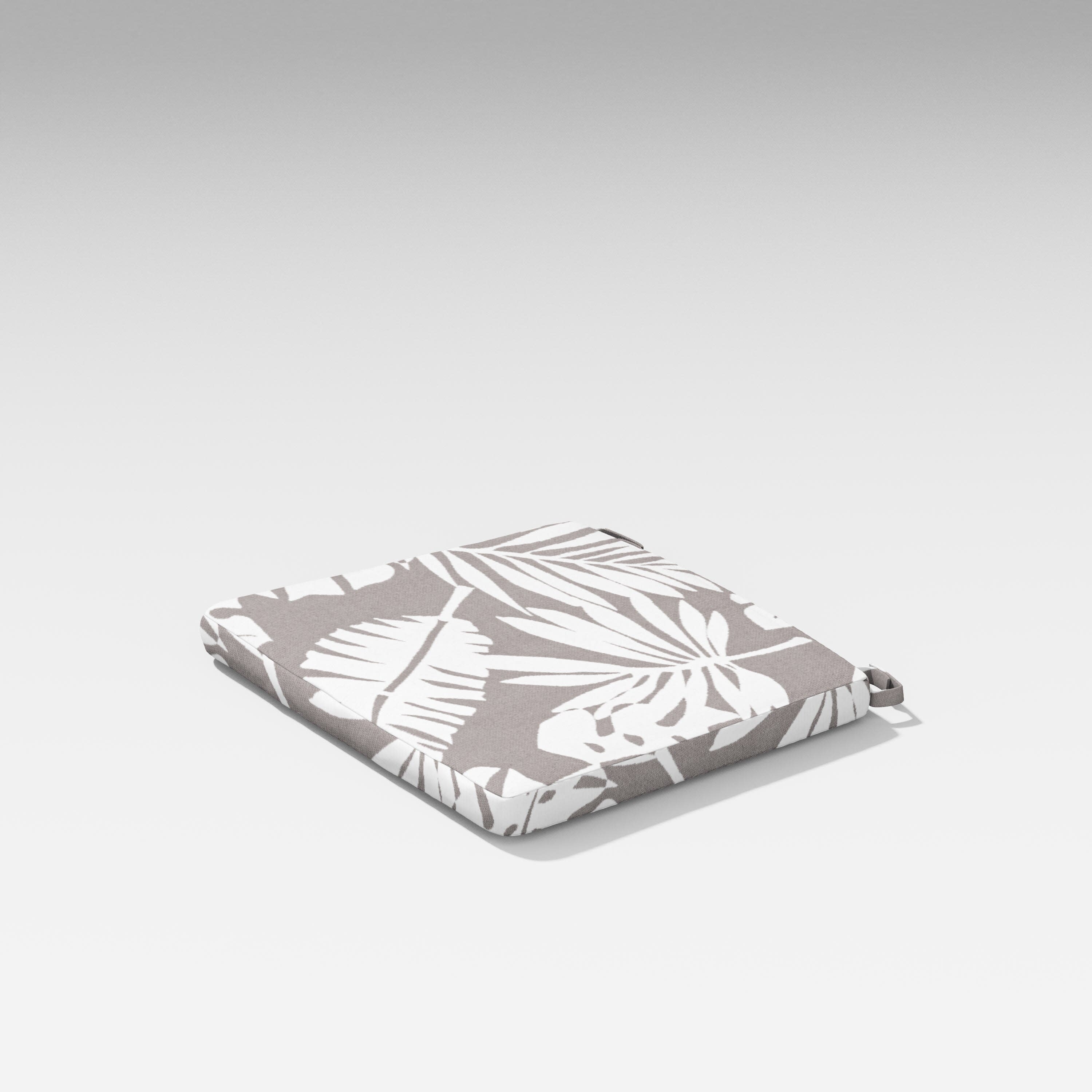 Latitude Dining Chair Cushion in Leaf Grey Mist