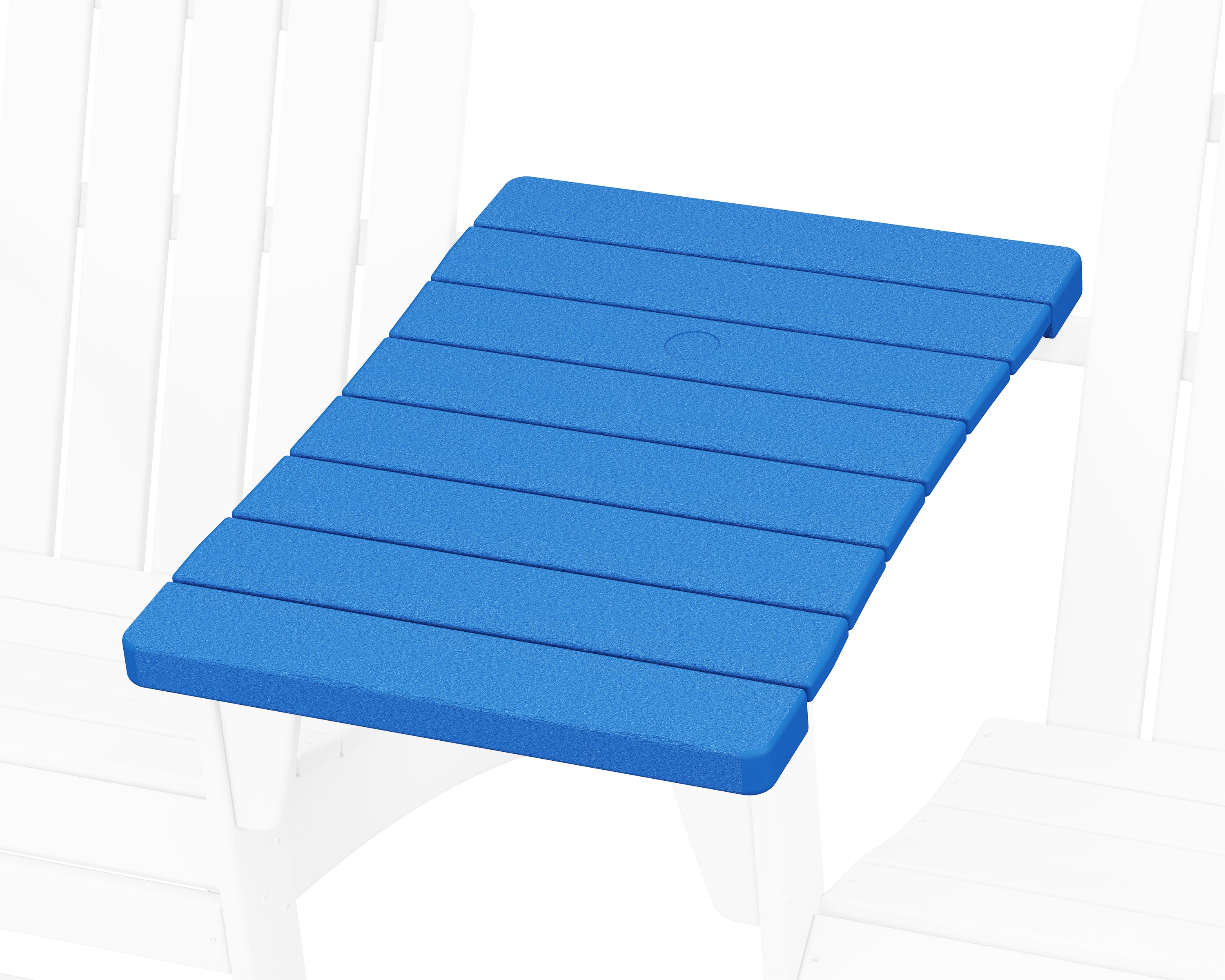 400 Series Straight Adirondack Connecting Table in Pacific Blue