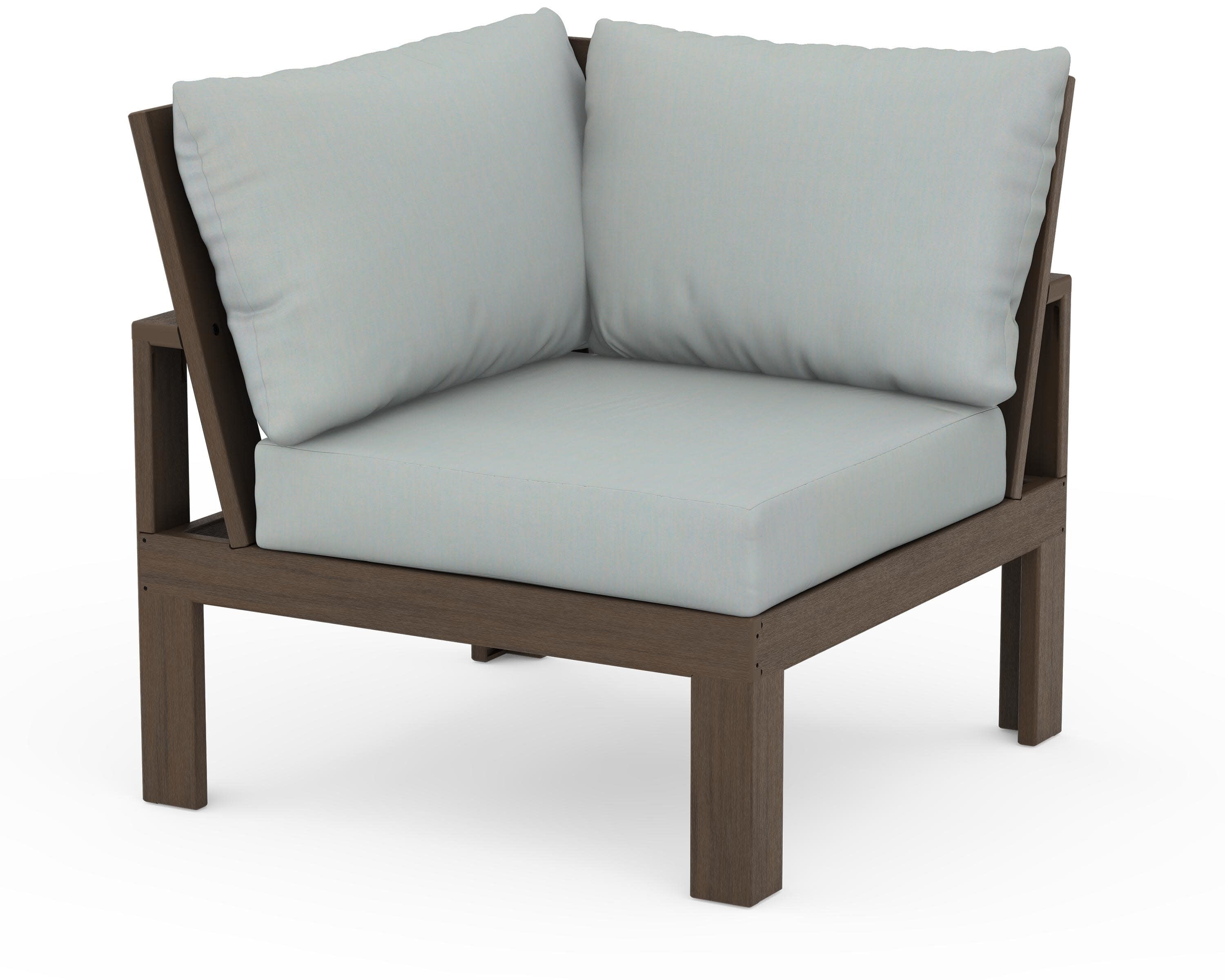 Modular Corner Chair in Kona / Spa