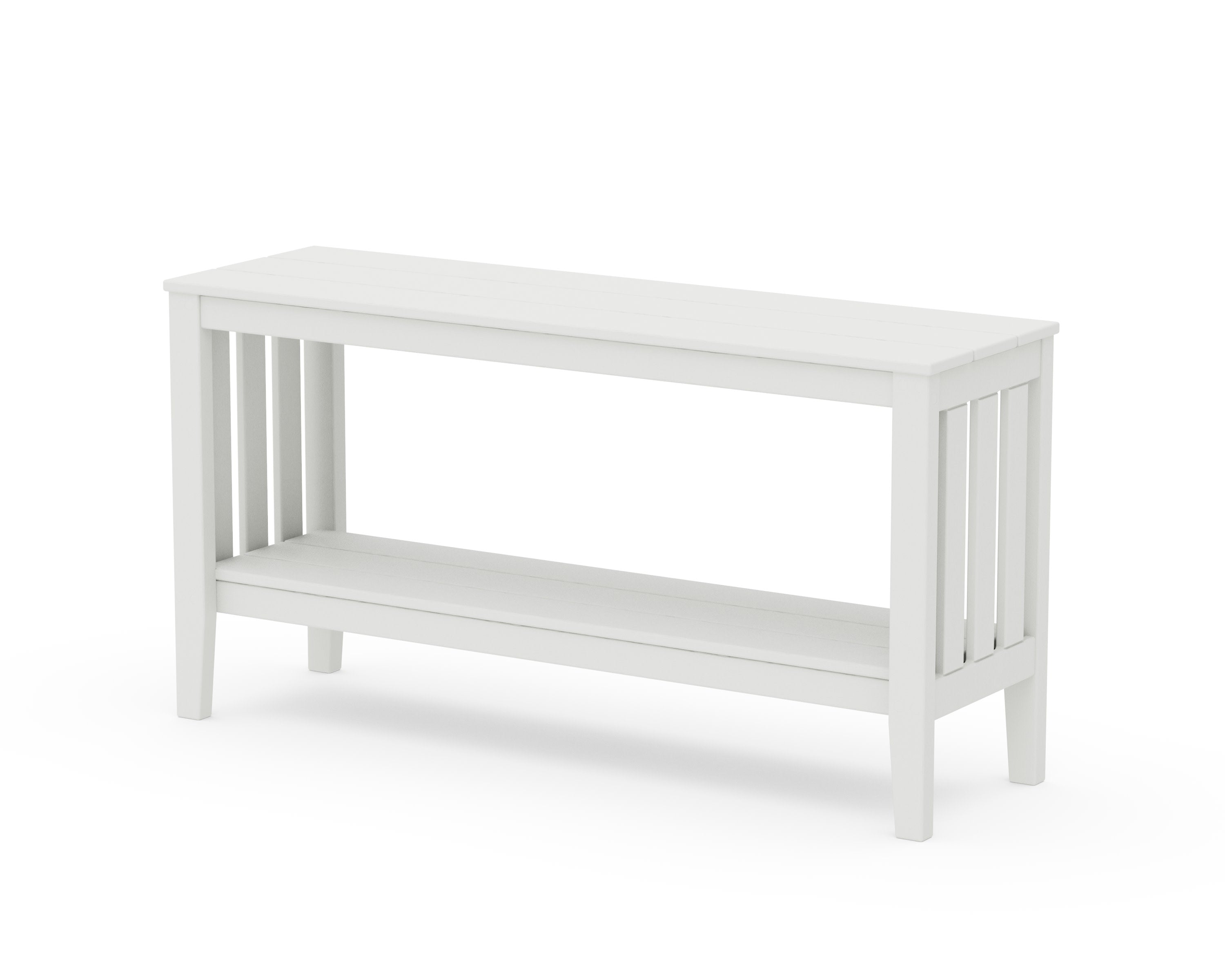 Acadia 56 Console Table in Vintage White