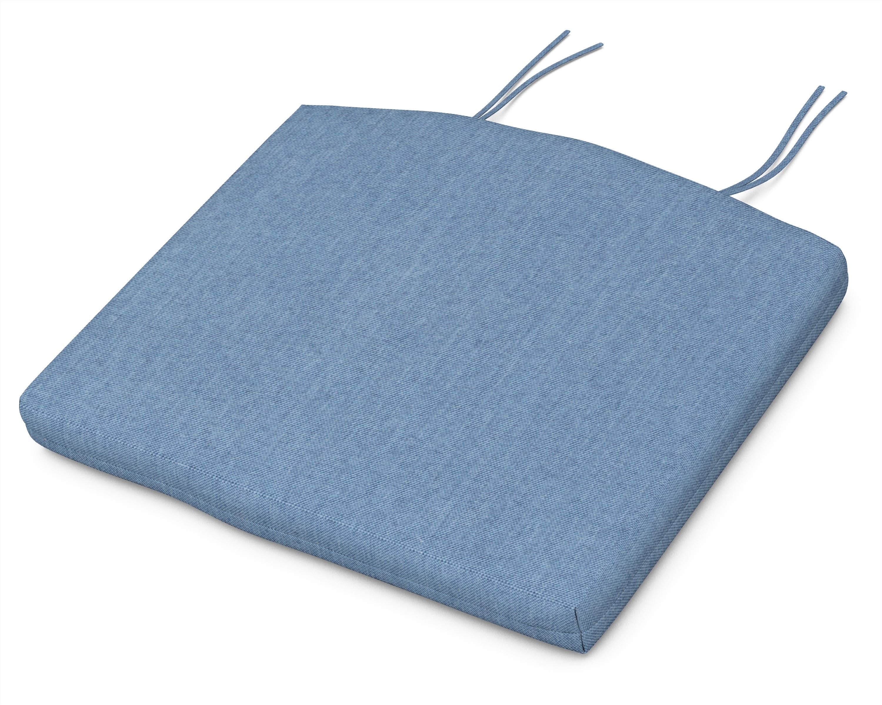 Standard Seat Cushion 17"D x 20.5"W x 2.5"H in Sky Blue