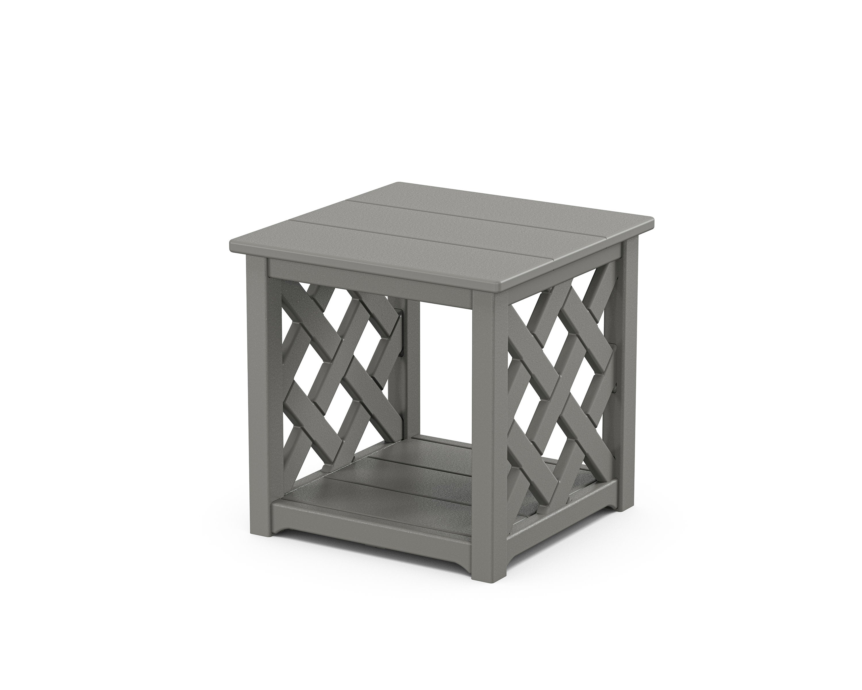 Wovendale Accent Table in Slate Grey