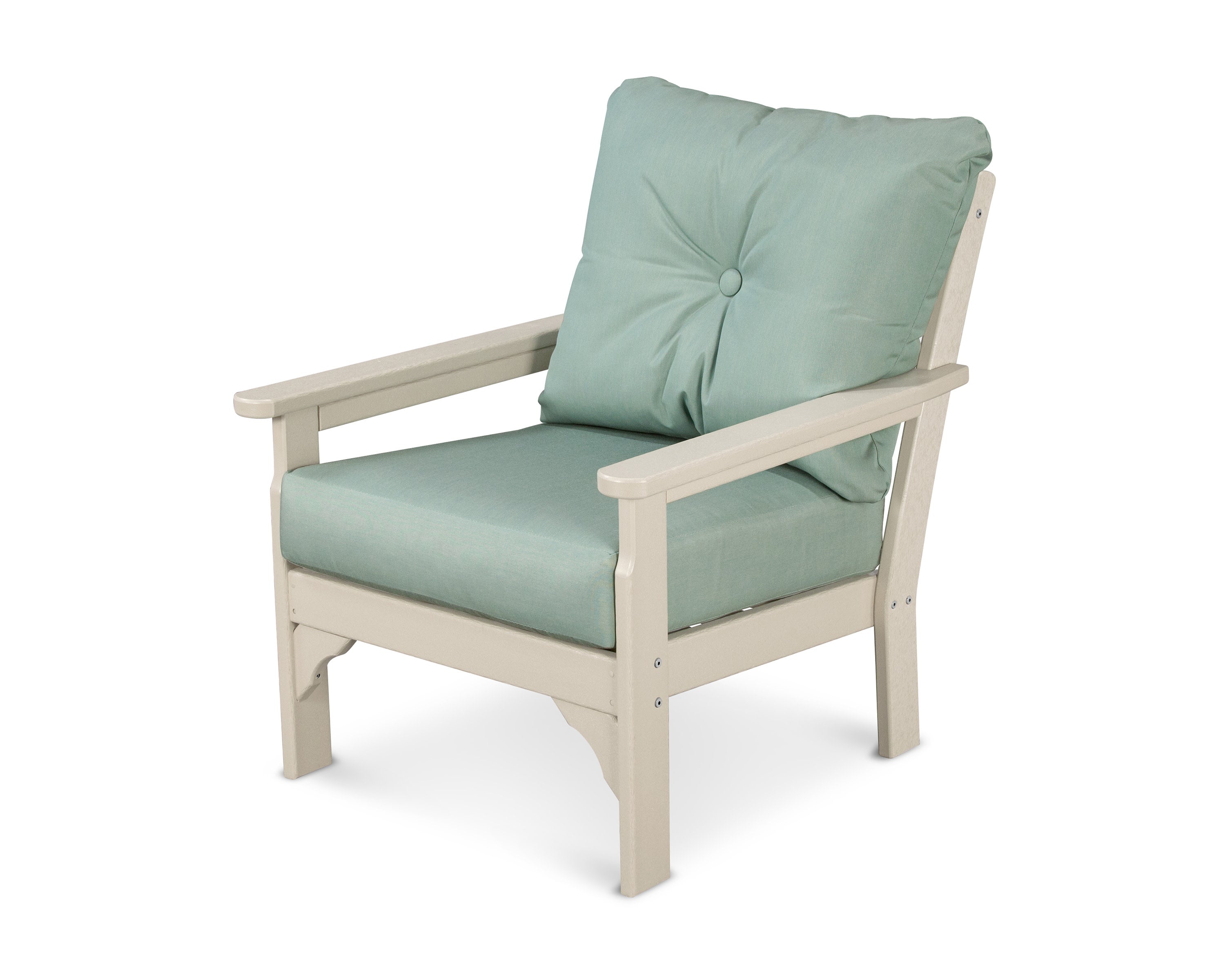 Vineyard Deep Seating Chair in Sand / Spa