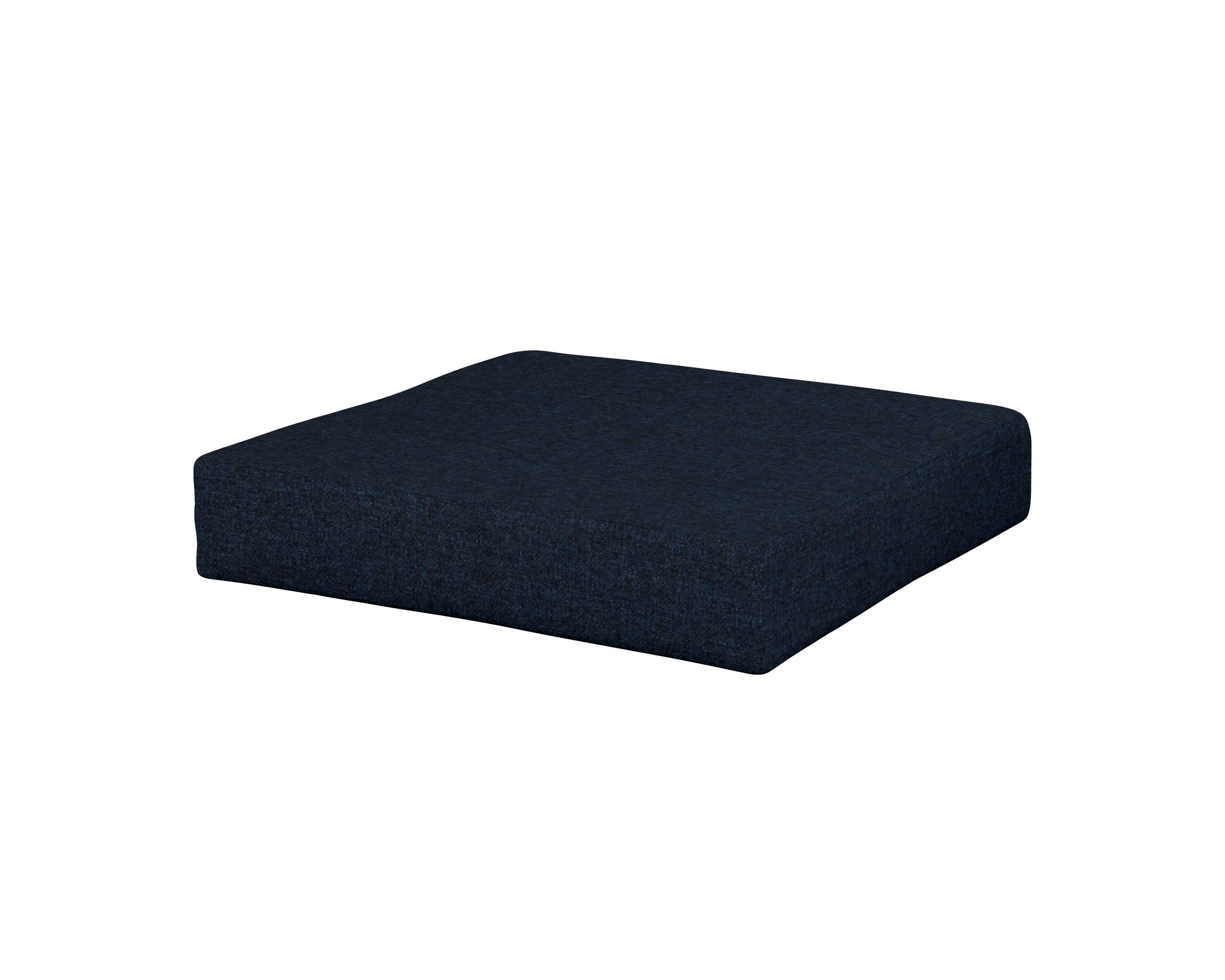 Modular Ottoman Cushion in Marine Indigo