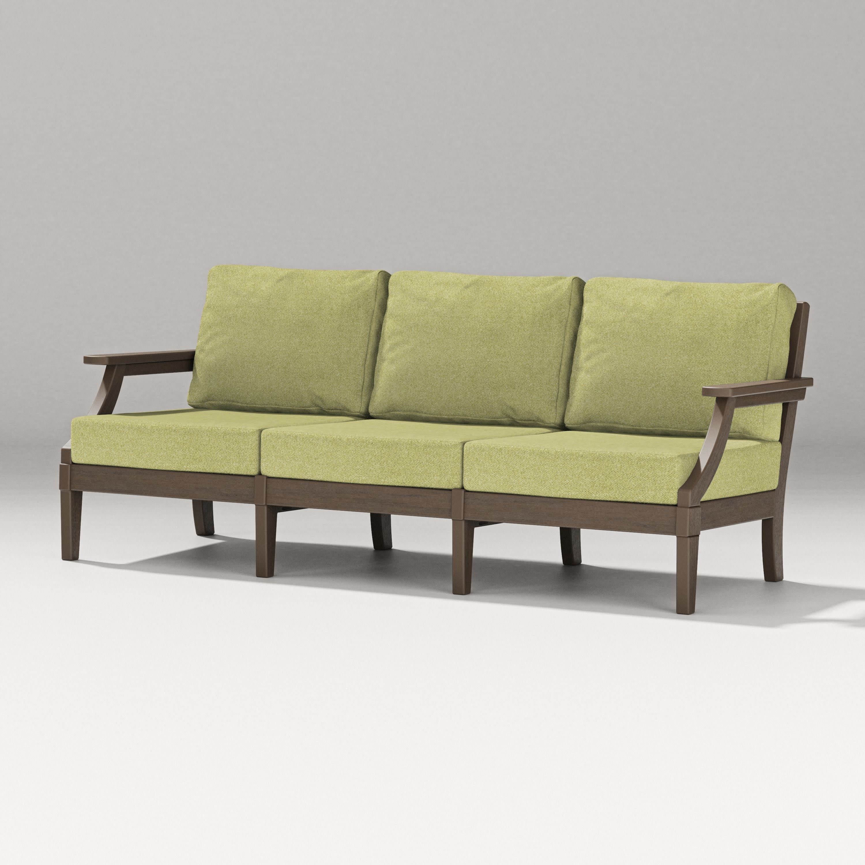 Estate Sofa in Kona / Chartreuse Boucle
