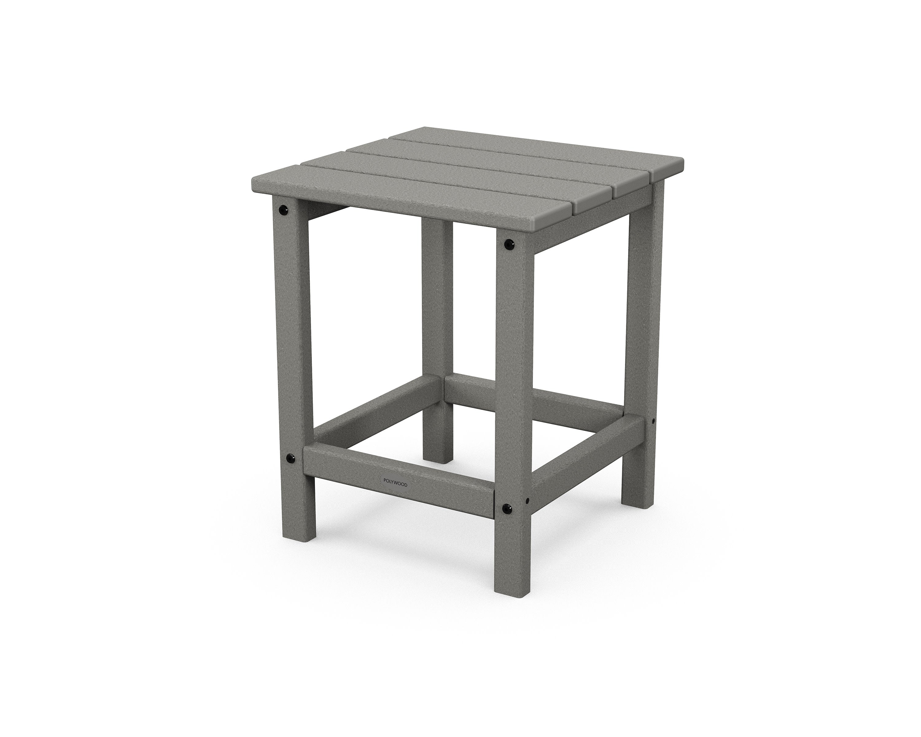 Long Island 18" Side Table in Slate Grey