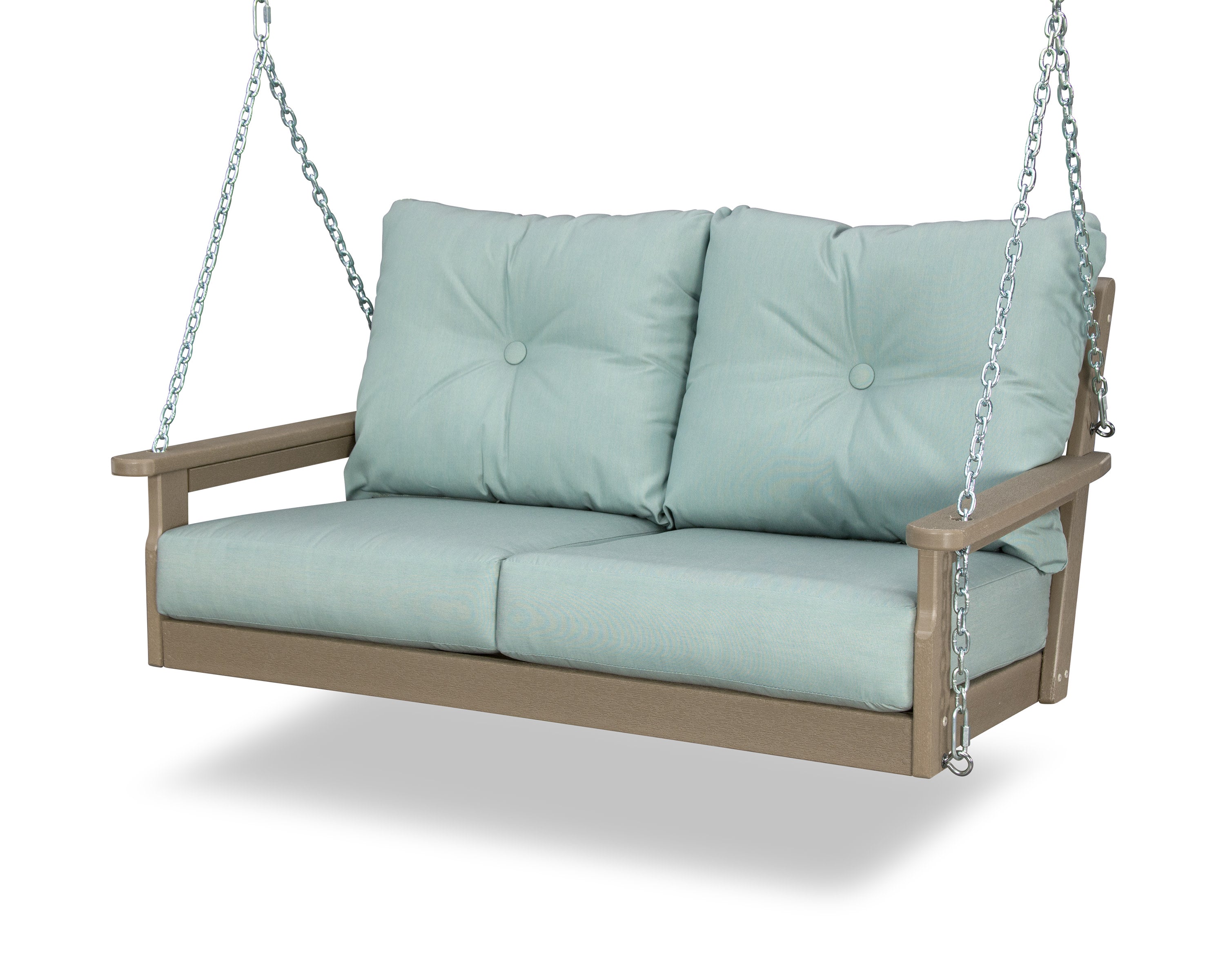 Vineyard Deep Seating Swing in Vintage Sahara / Spa