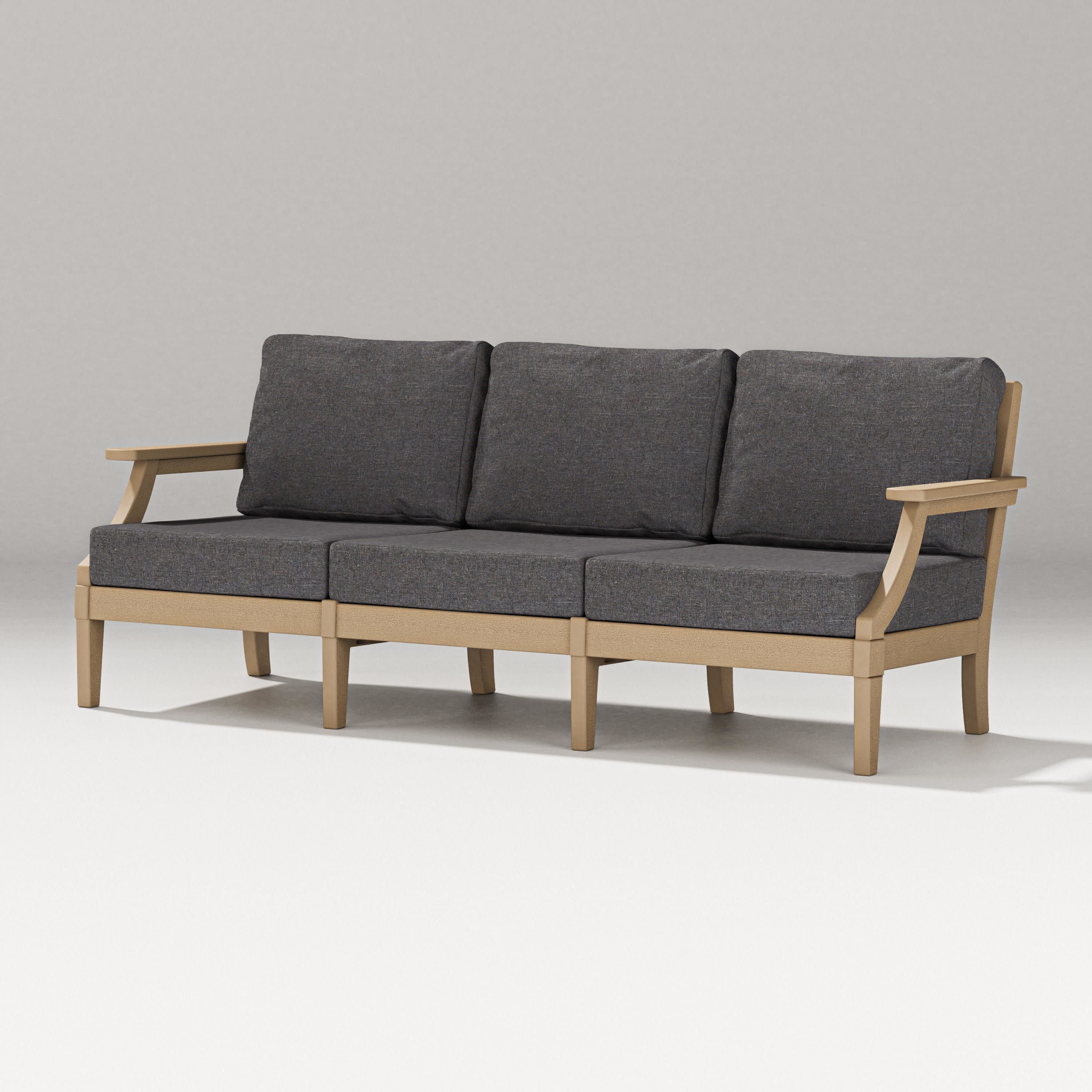 Estate Sofa in Vintage Sahara / Ash Charcoal