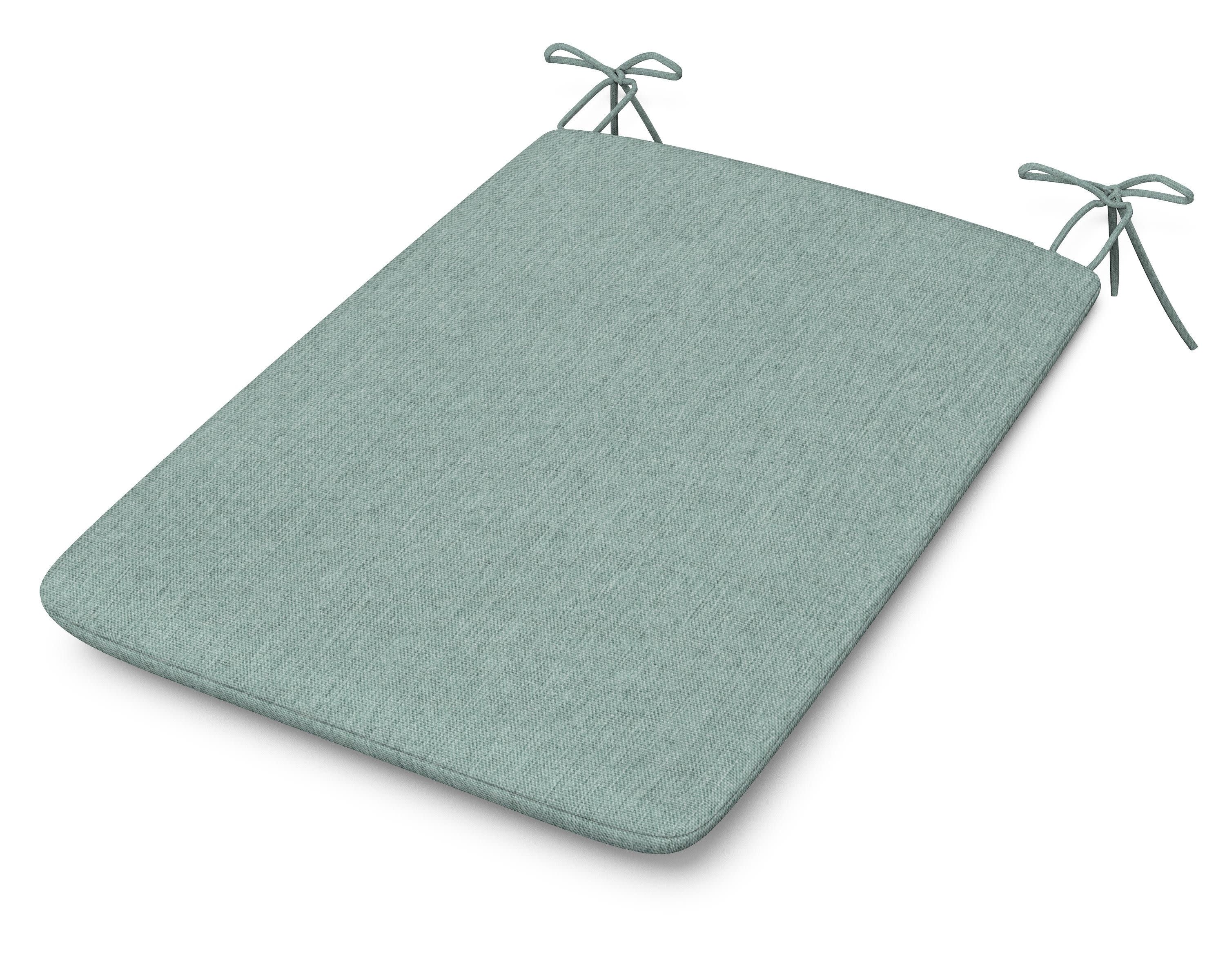 1100 Plaza Seat Pad in Glacier Spa