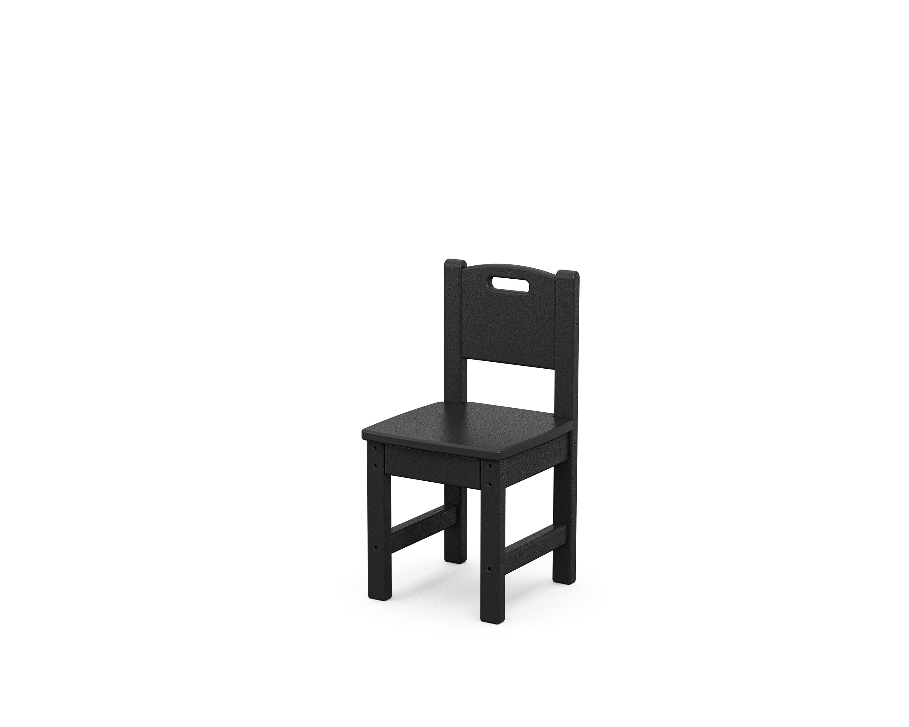 Toddler Dining Chair in Black