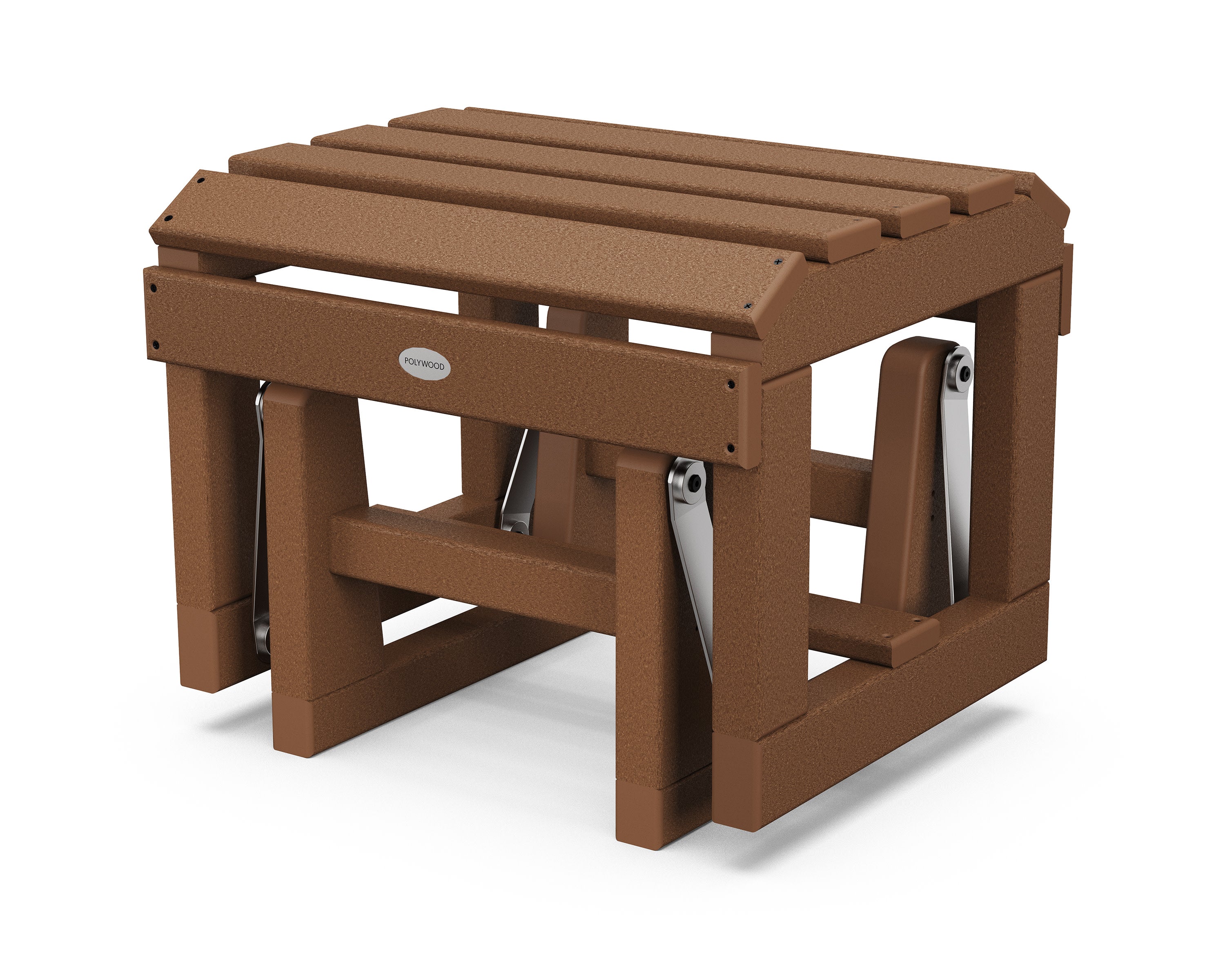 Classic Adirondack Glider Ottoman in Teak