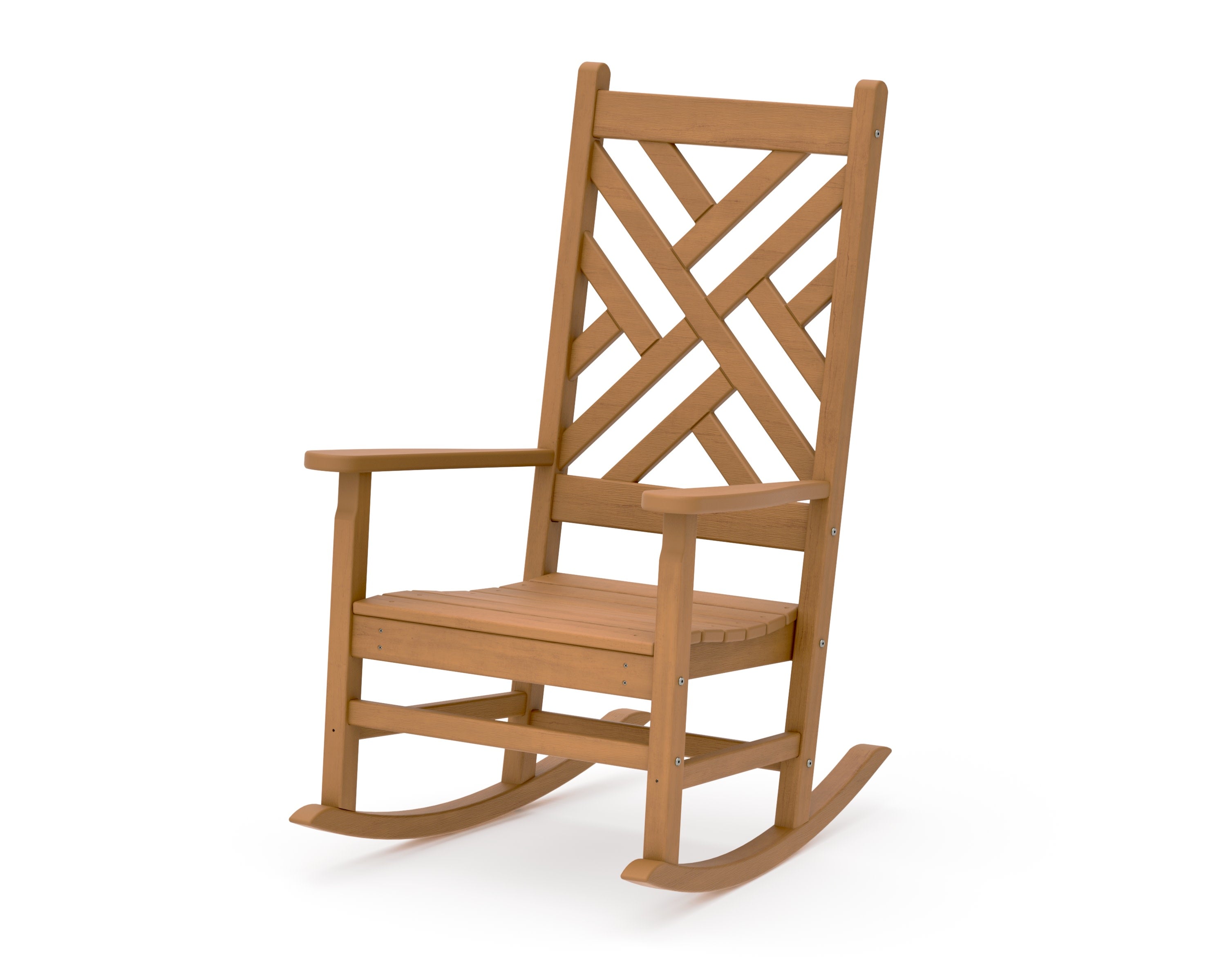 Chippendale Porch Rocking Chair in Natural