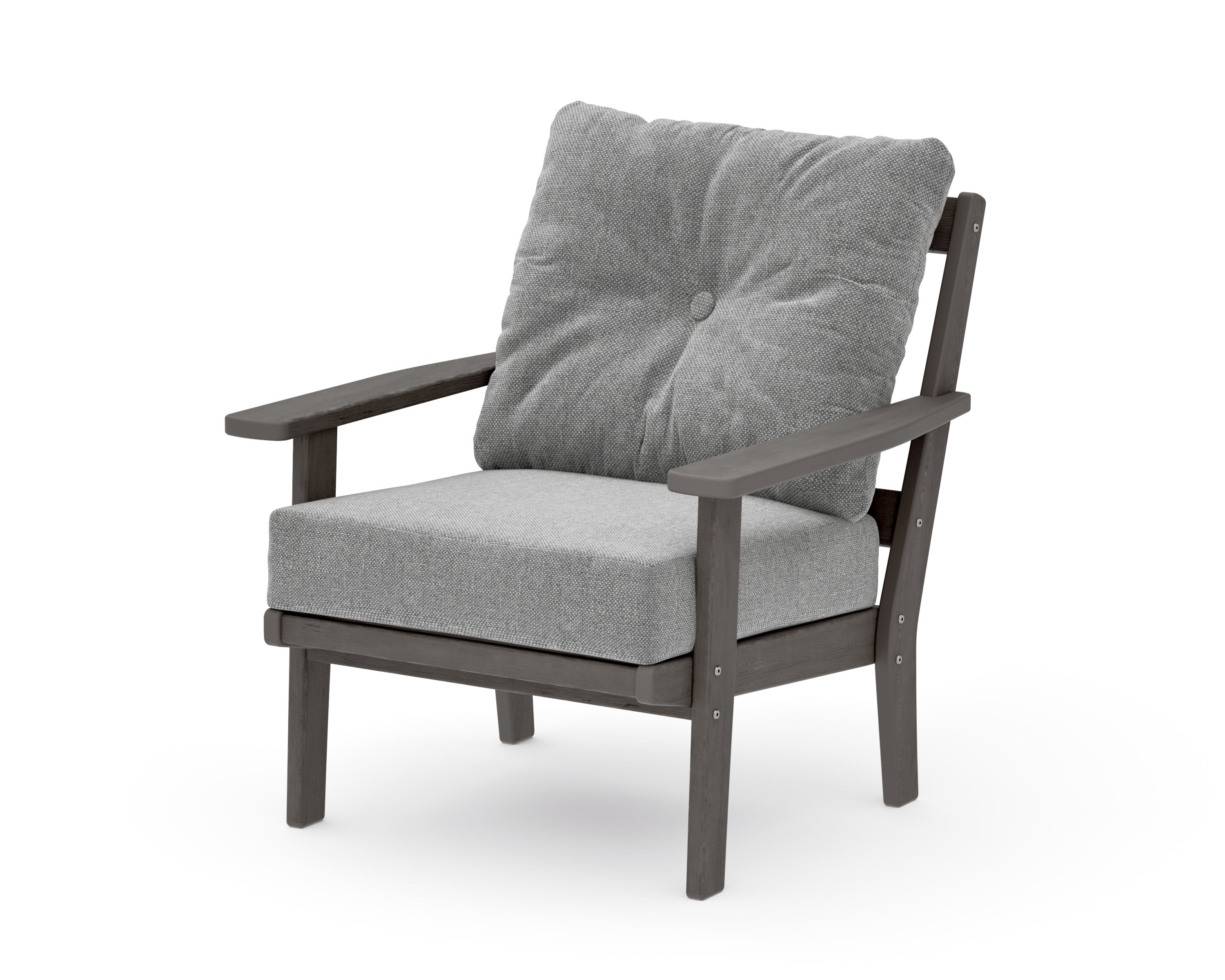 Prairie Deep Seating Chair in Driftwood / Grey Mist