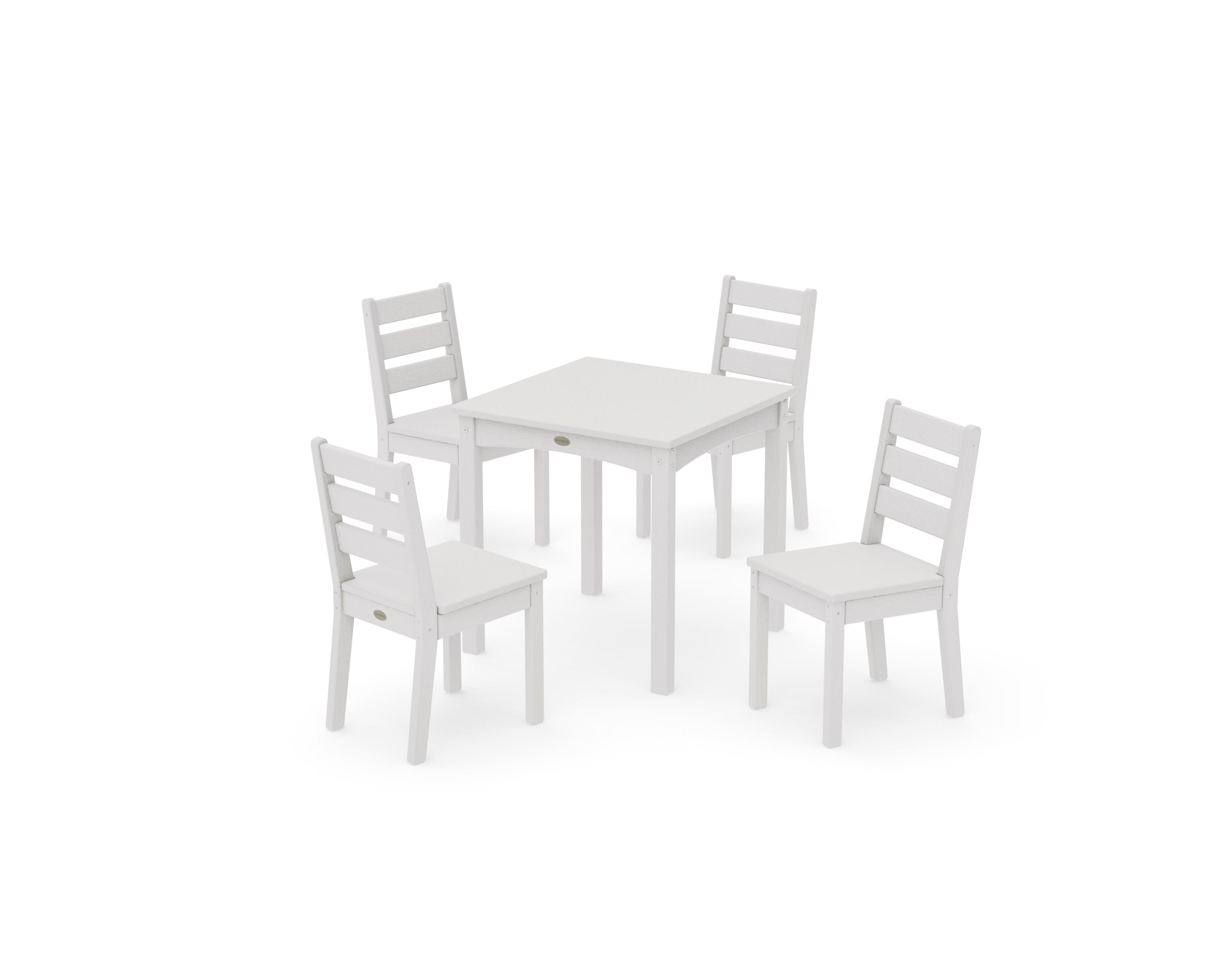 Lakeside Kids 5-Piece Dining Set in Vintage White