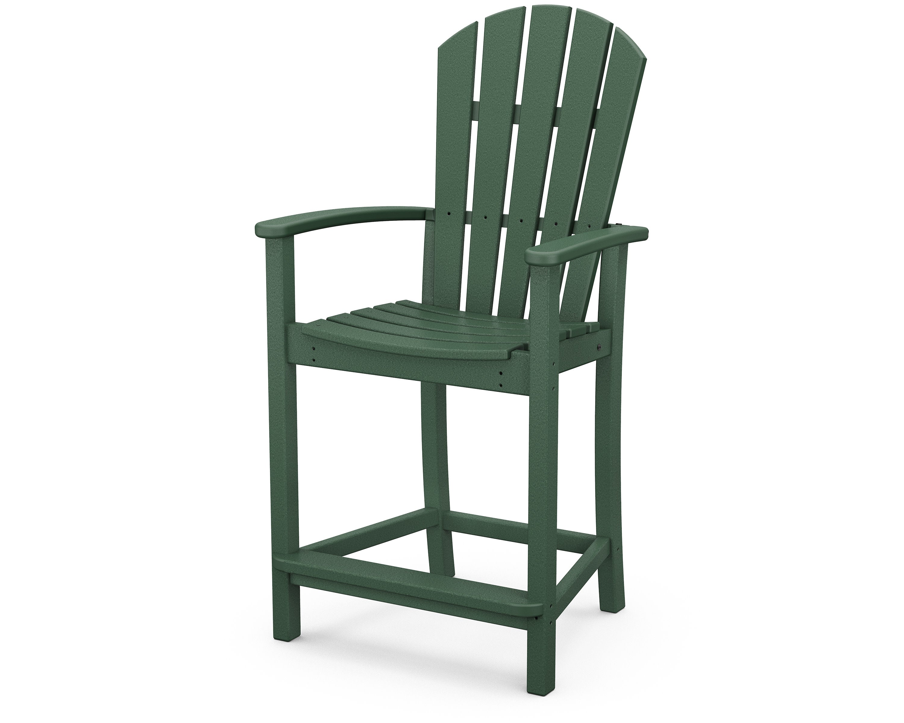 Palm Coast Counter Chair in Green