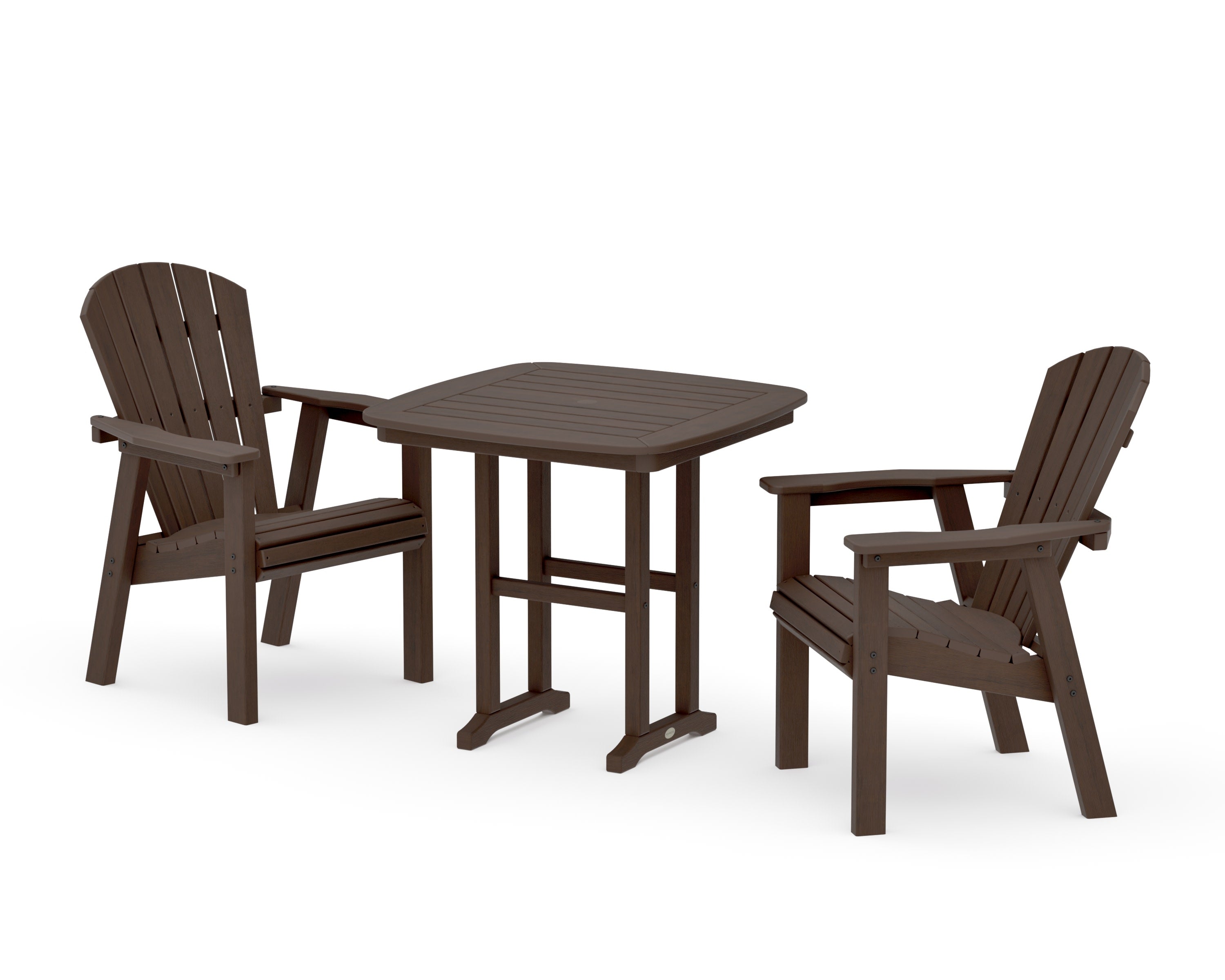 Seashell 3-Piece Dining Set in Kona