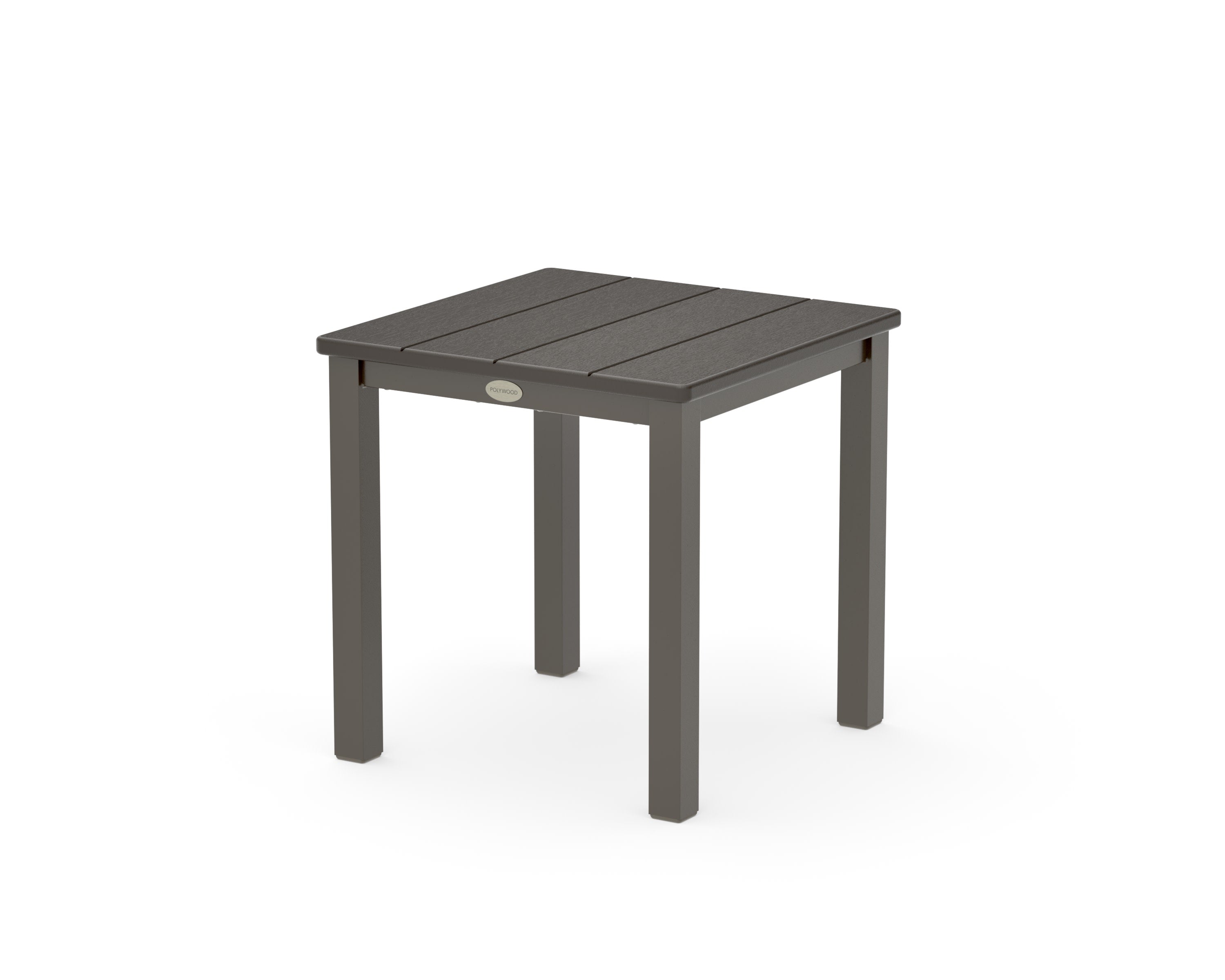 Main Street 18" Side Table in Bronze / Vintage Coffee
