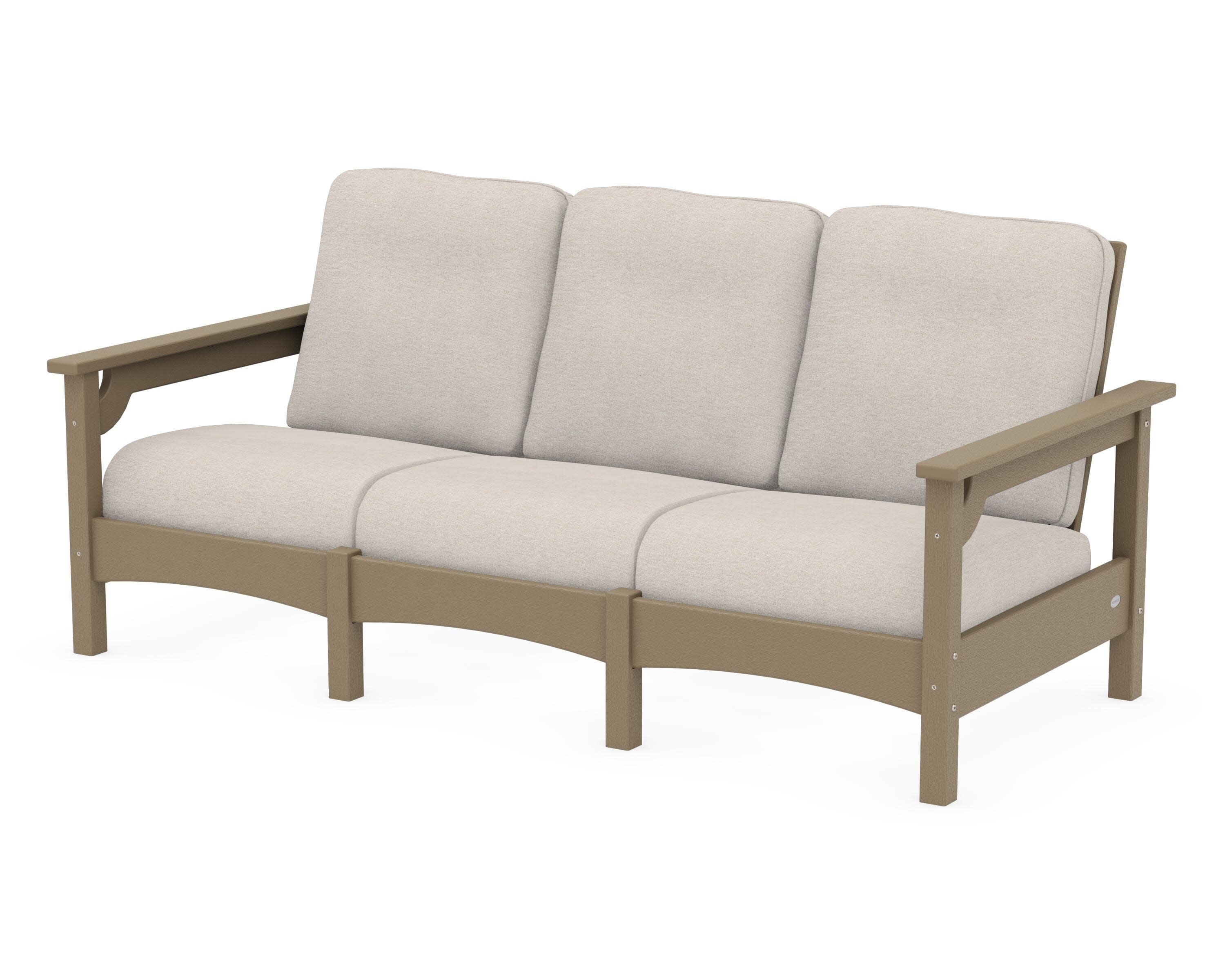 Club Sofa in Vintage Sahara / Nuance Cloud